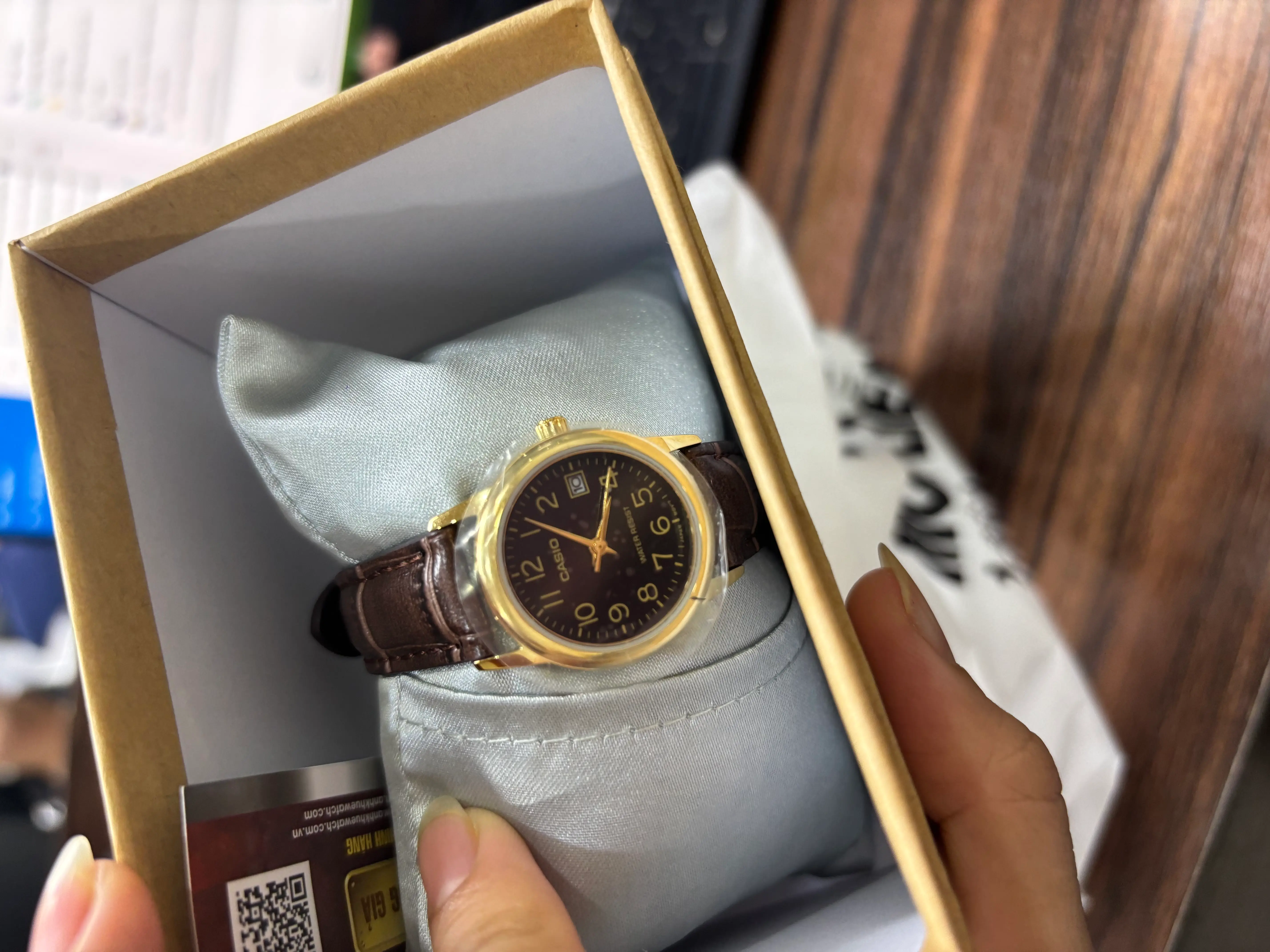 Khách hàng review Đồng hồ CASIO Timeless 25 mm Nữ LTP-V002GL-1BUDF 1