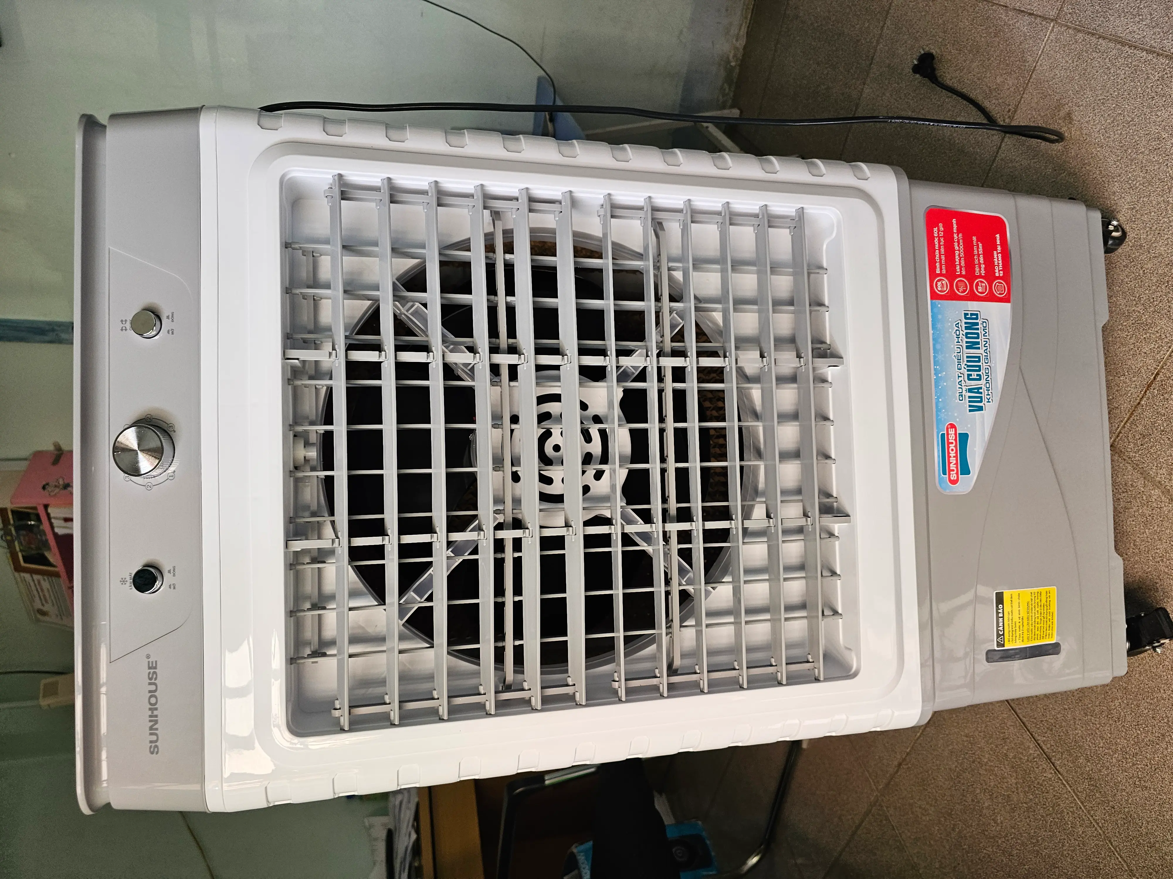 Khách hàng review Quạt điều hòa Sunhouse SHD7798 190W 5