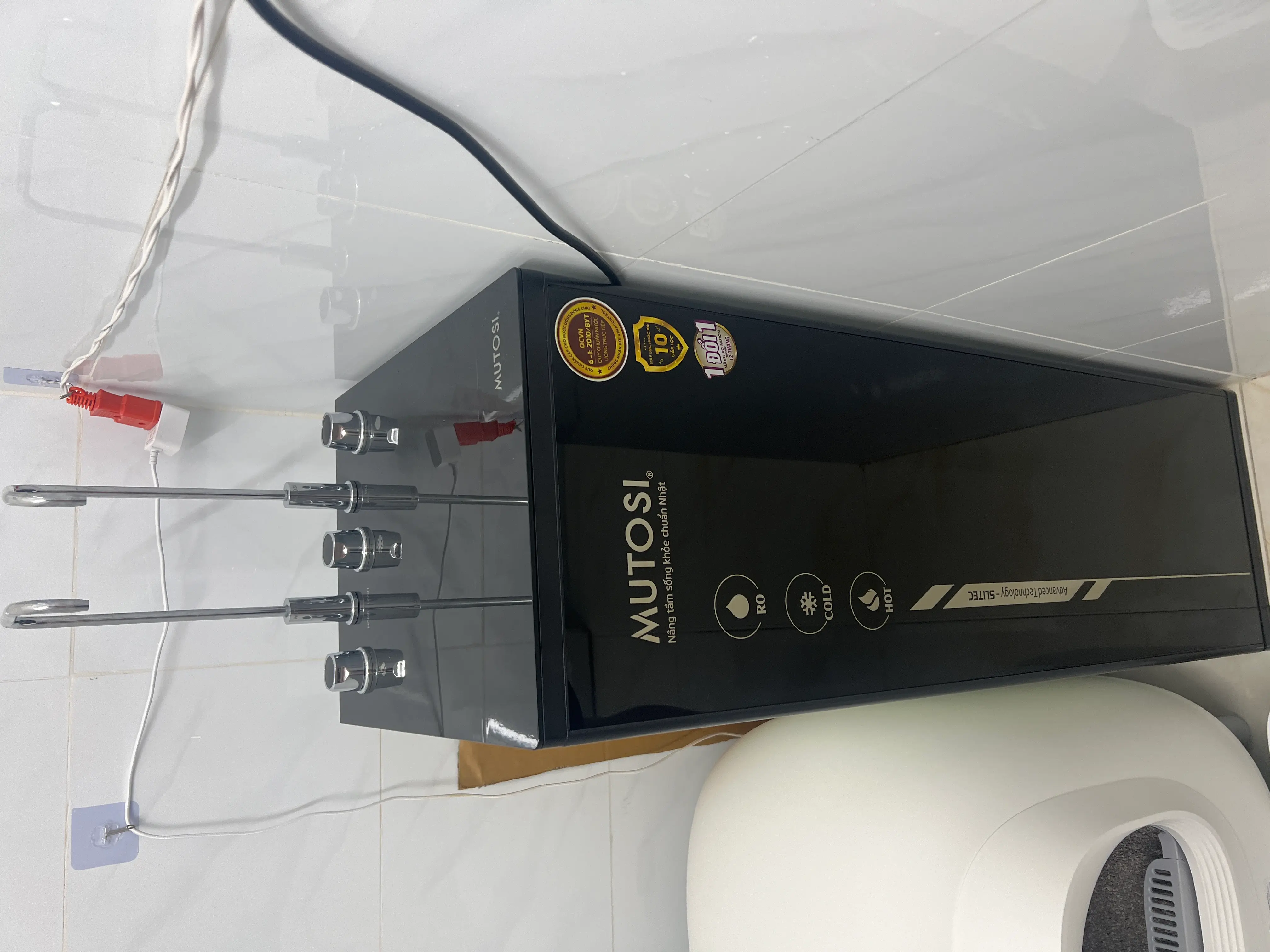 Khách hàng review Máy lọc nước RO nóng nguội lạnh Mutosi MP-S1011 10 lõi 2