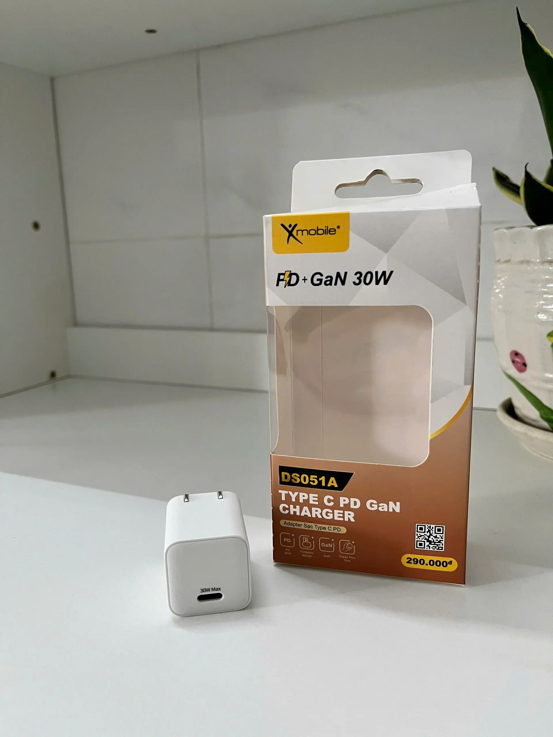 Khách hàng review Sạc nhanh Type-C PD 30W Xmobile DS051A 2