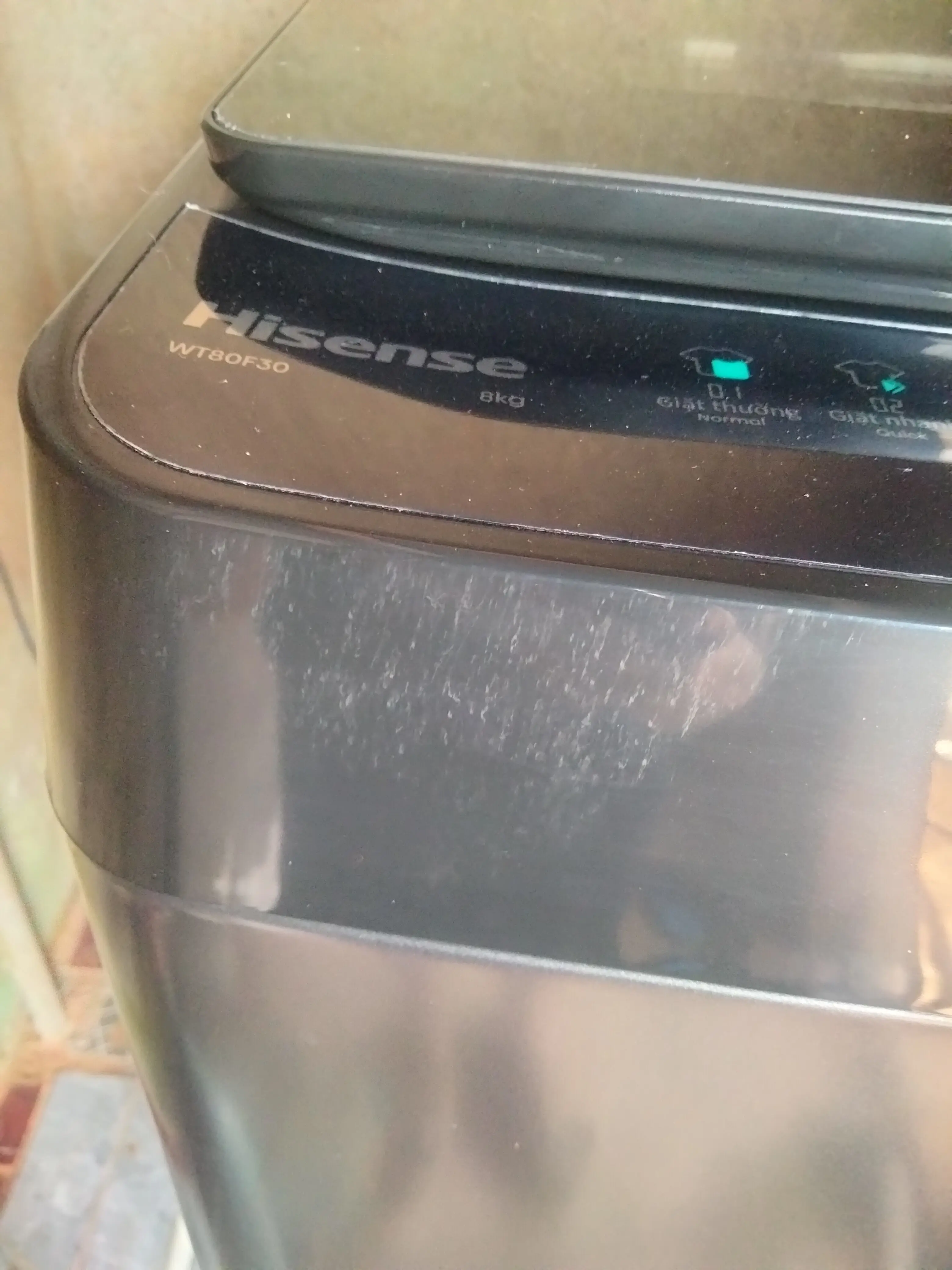 Khách hàng review Máy giặt Hisense 8 kg WT80F30 2