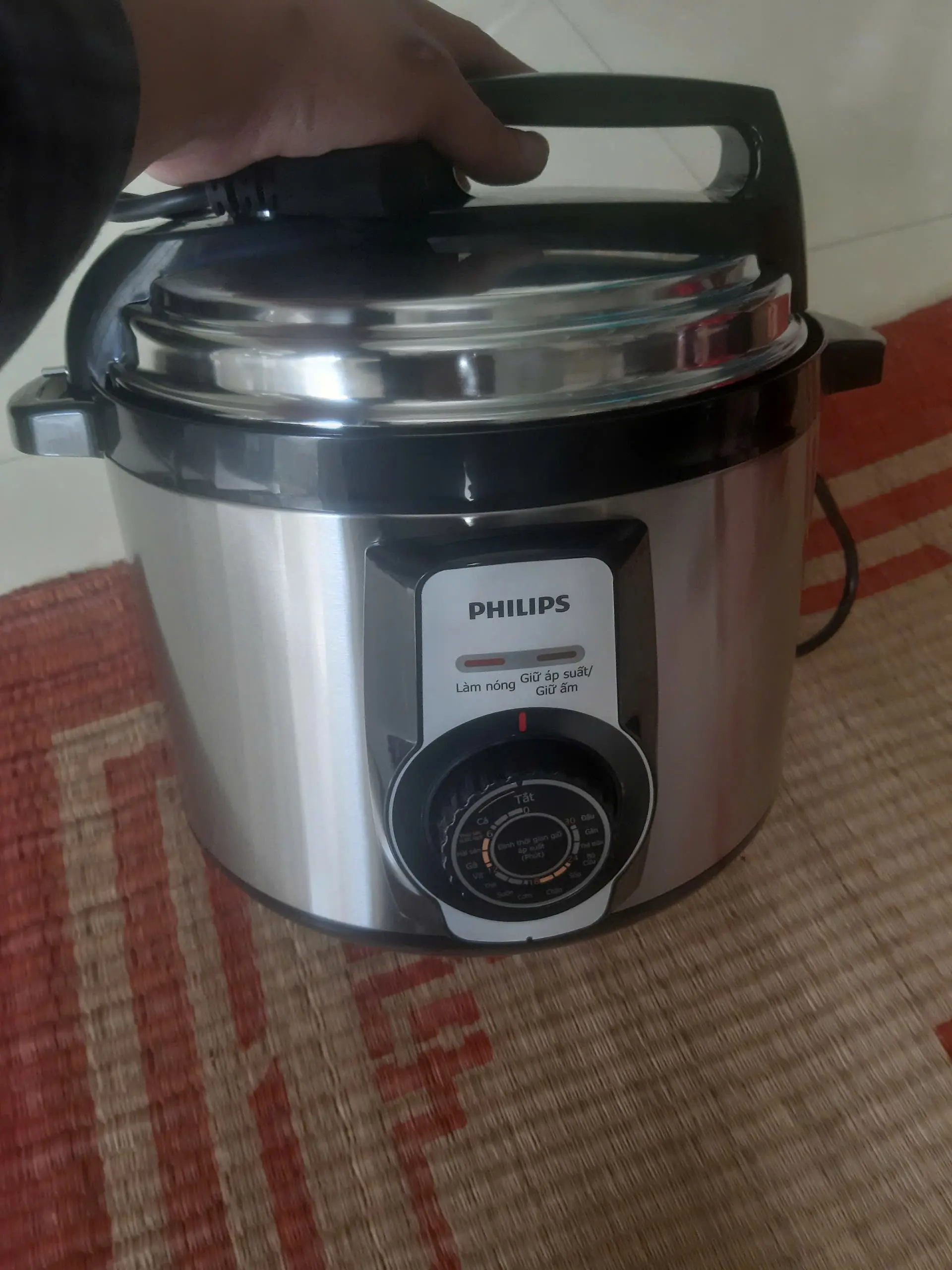 Khách hàng review Nồi áp suất điện Philips HD2103/66 5 lít 3