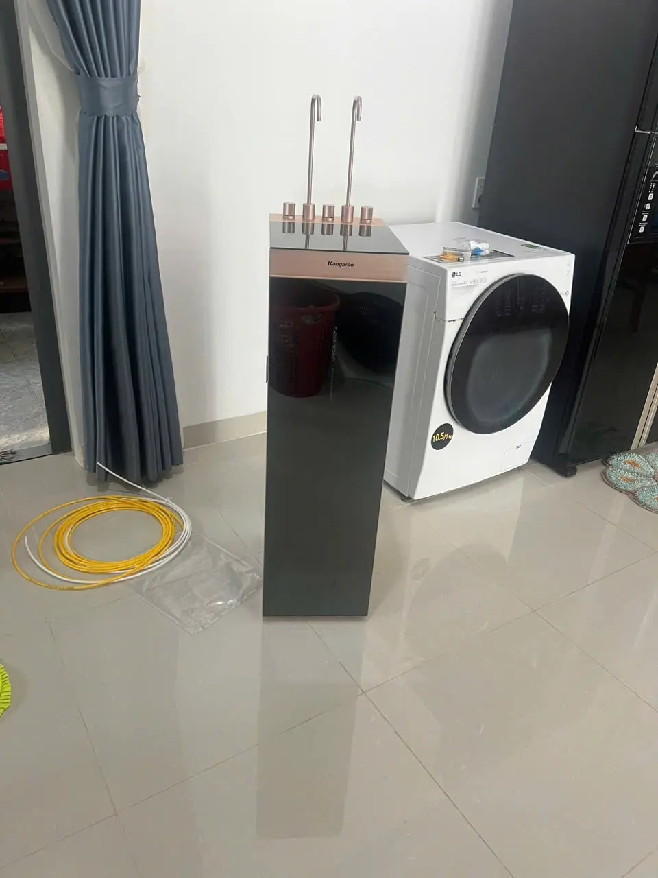 Khách hàng review Máy lọc nước RO nóng nguội lạnh Hydrogen ion kiềm Kangaroo Sumire KGHC12A3 12 lõi 2
