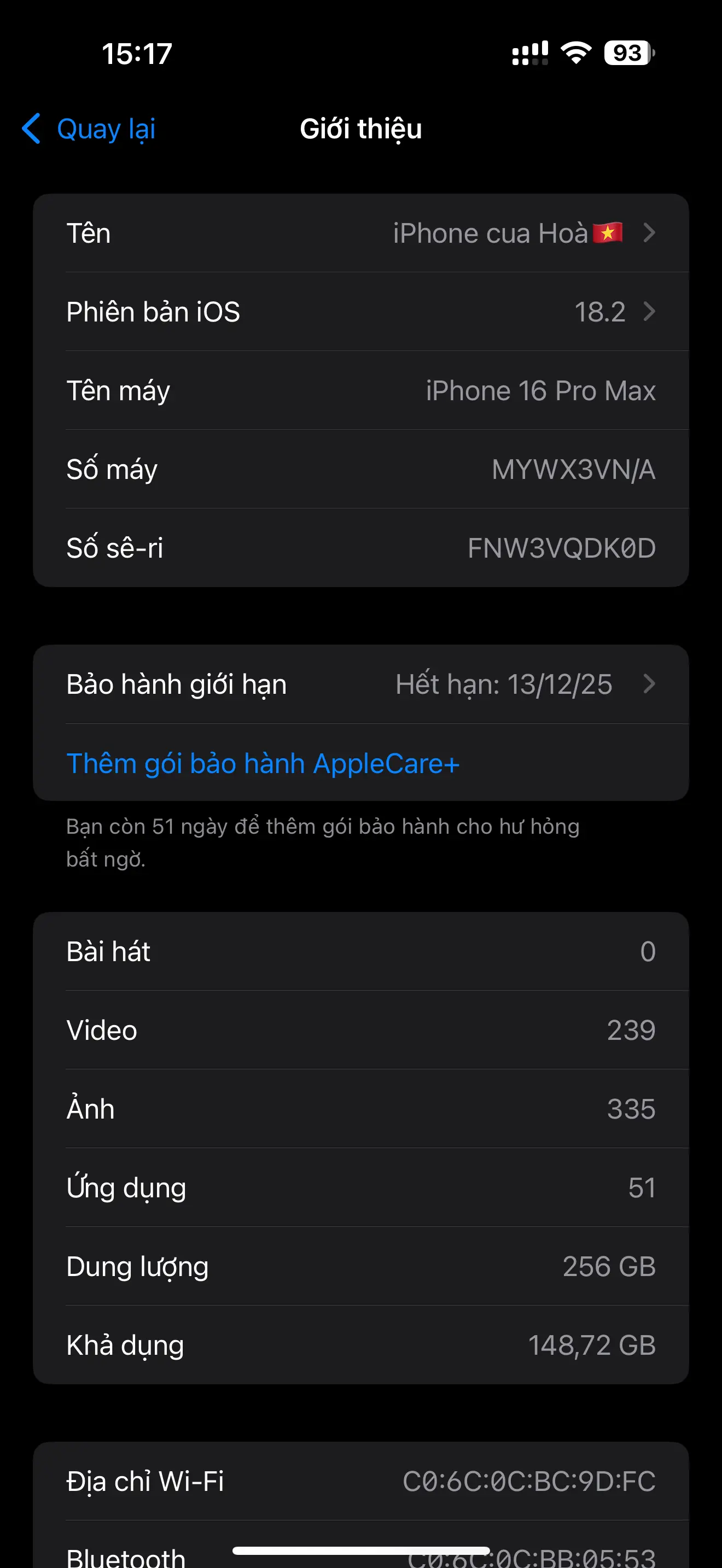 Khách hàng review Điện thoại iPhone 16 Pro Max 256GB 34