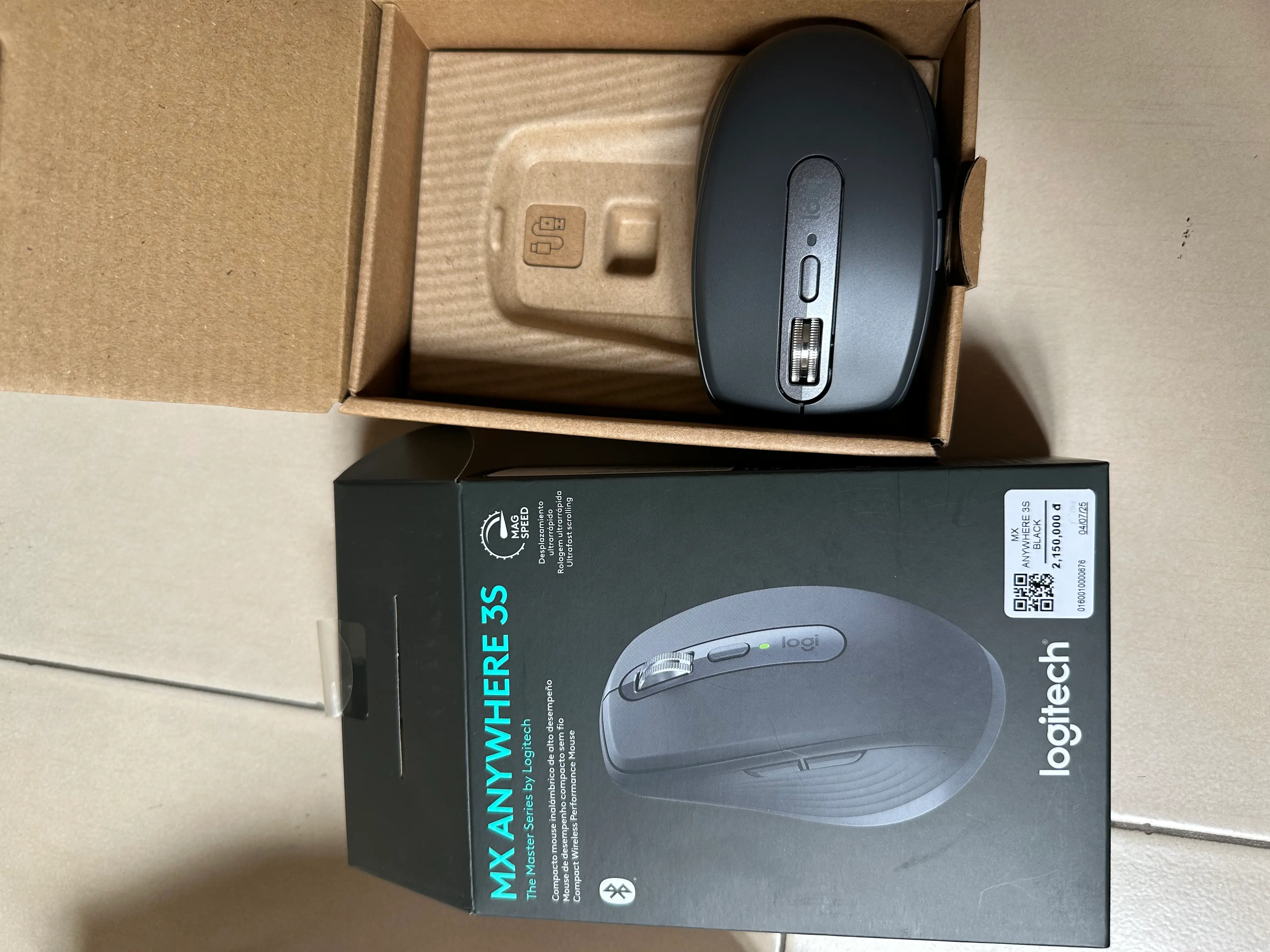 Khách hàng review Chuột sạc Bluetooth Silent Logitech MX Anywhere 3s 1