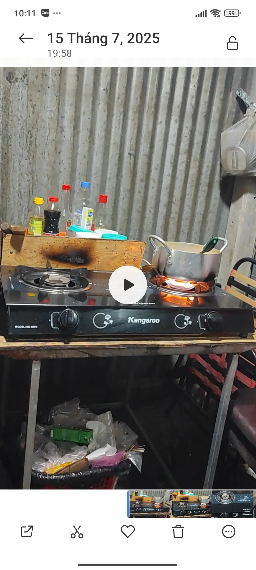 Khách hàng review Bếp ga đôi Kangaroo KG207G 6