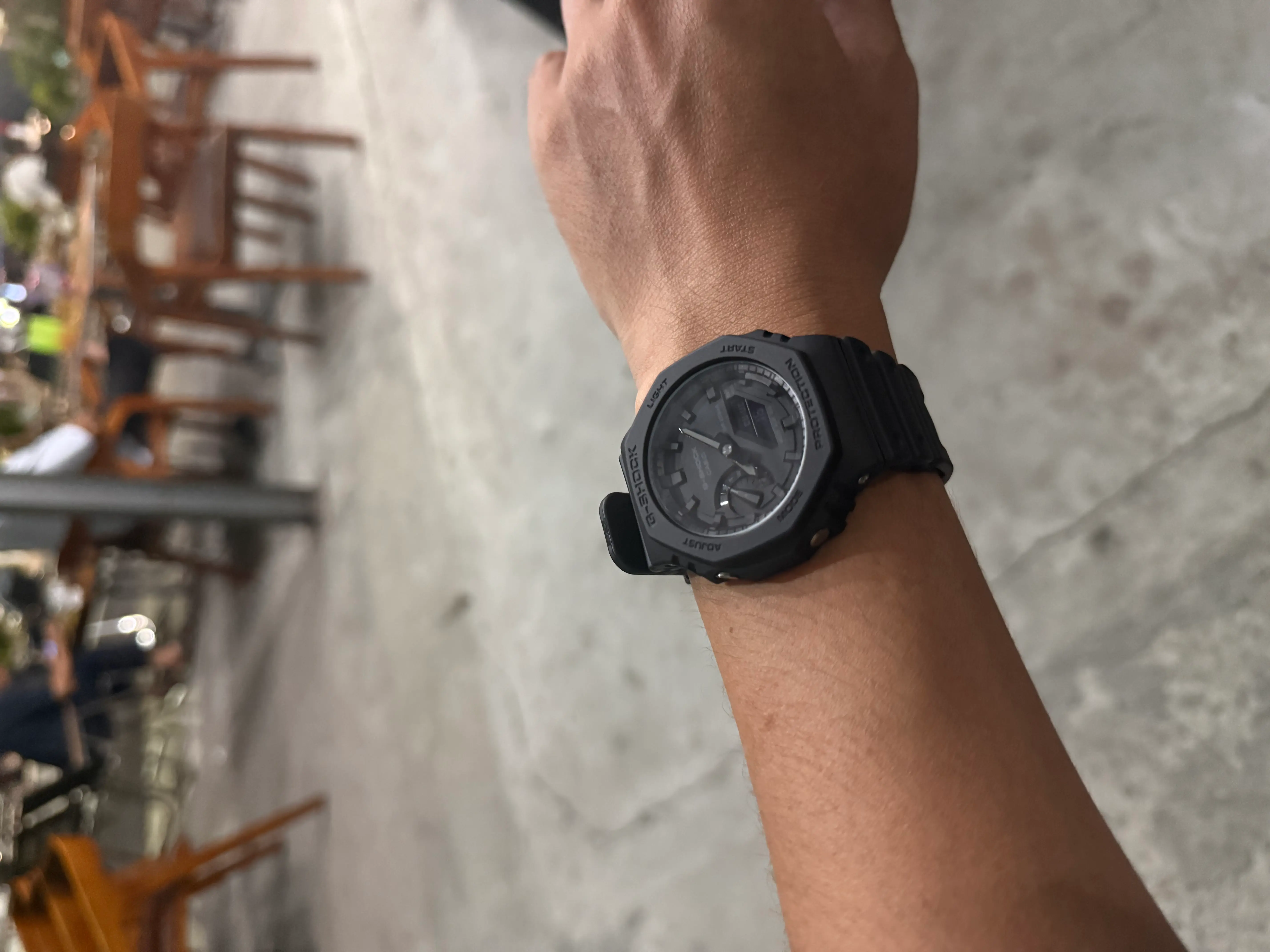 Khách hàng review Đồng hồ G-Shock 2100 45.4 mm Nam GA-2100-1A1DR 1