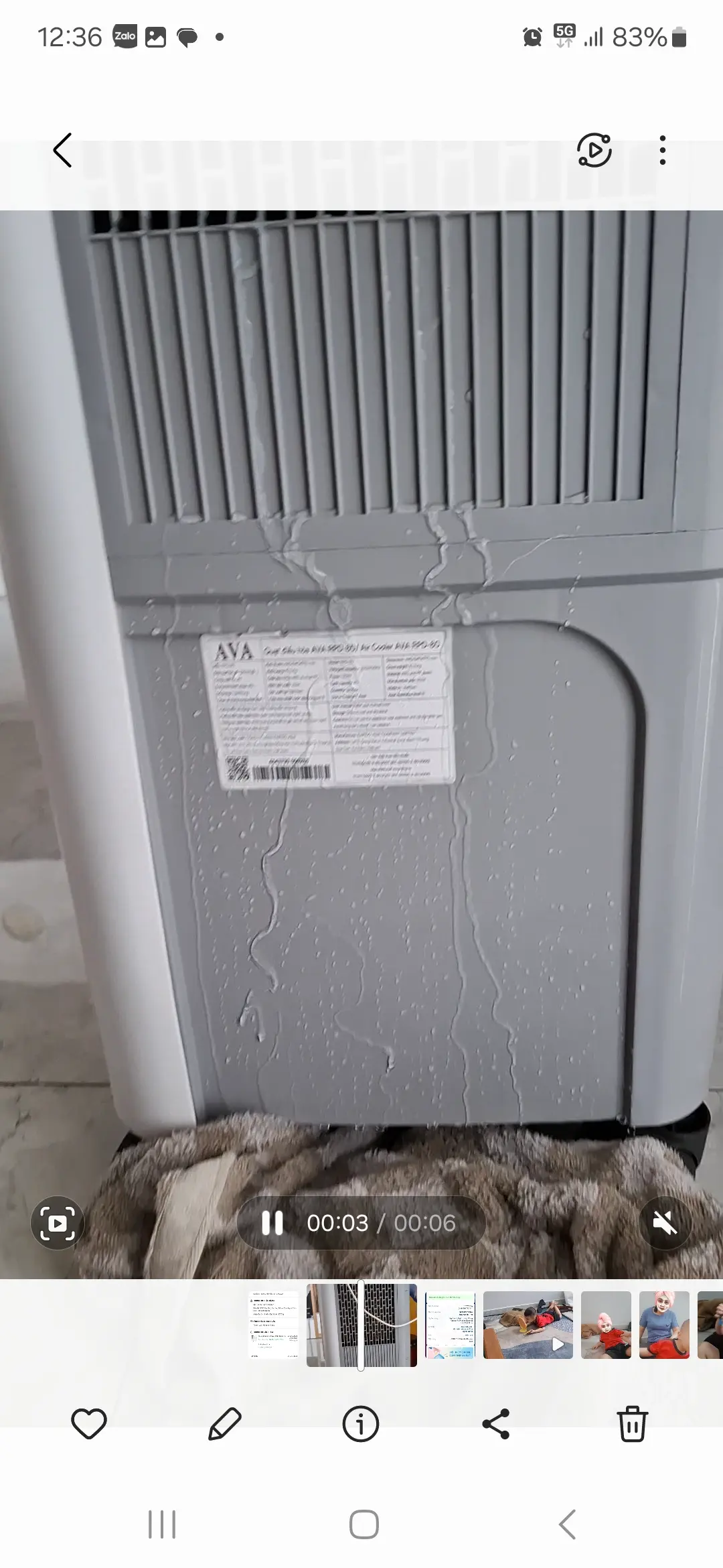 Khách hàng review Quạt điều hòa AVA RPD-80 130W 9
