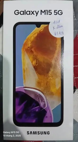 Khách hàng review Điện thoại Samsung Galaxy M15 5G 6GB/128GB 2