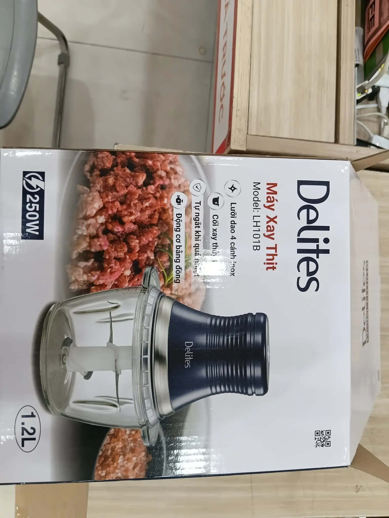 Khách hàng review Máy xay thịt đa năng Delites LH101B 250W 1.2 lít 1