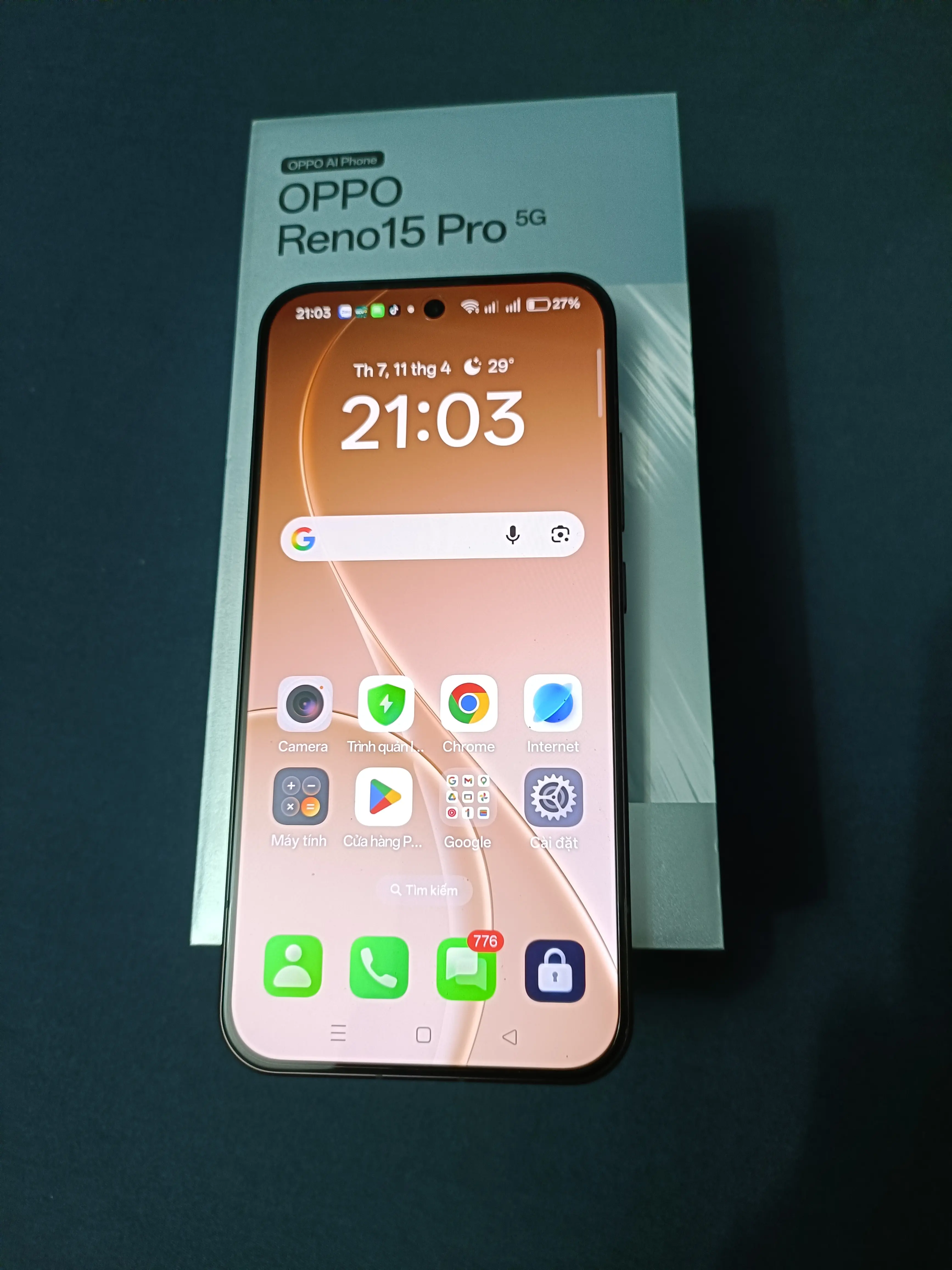 Khách hàng review Điện thoại OPPO Reno15 Pro 5G 12GB/256GB 1
