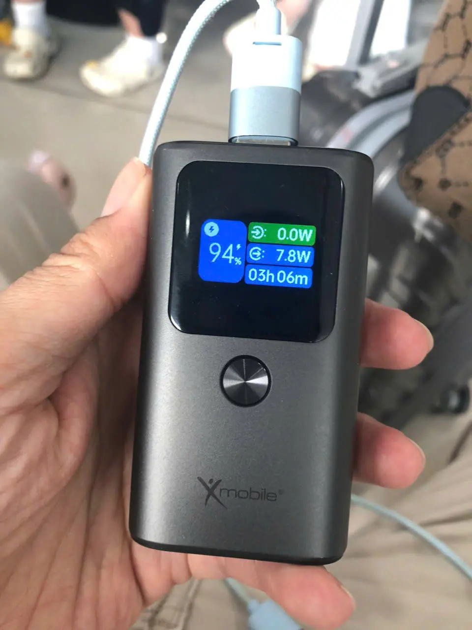 Khách hàng review Pin sạc dự phòng 10000mAh Type C PD QC 3.0 55W Xmobile JP326 1