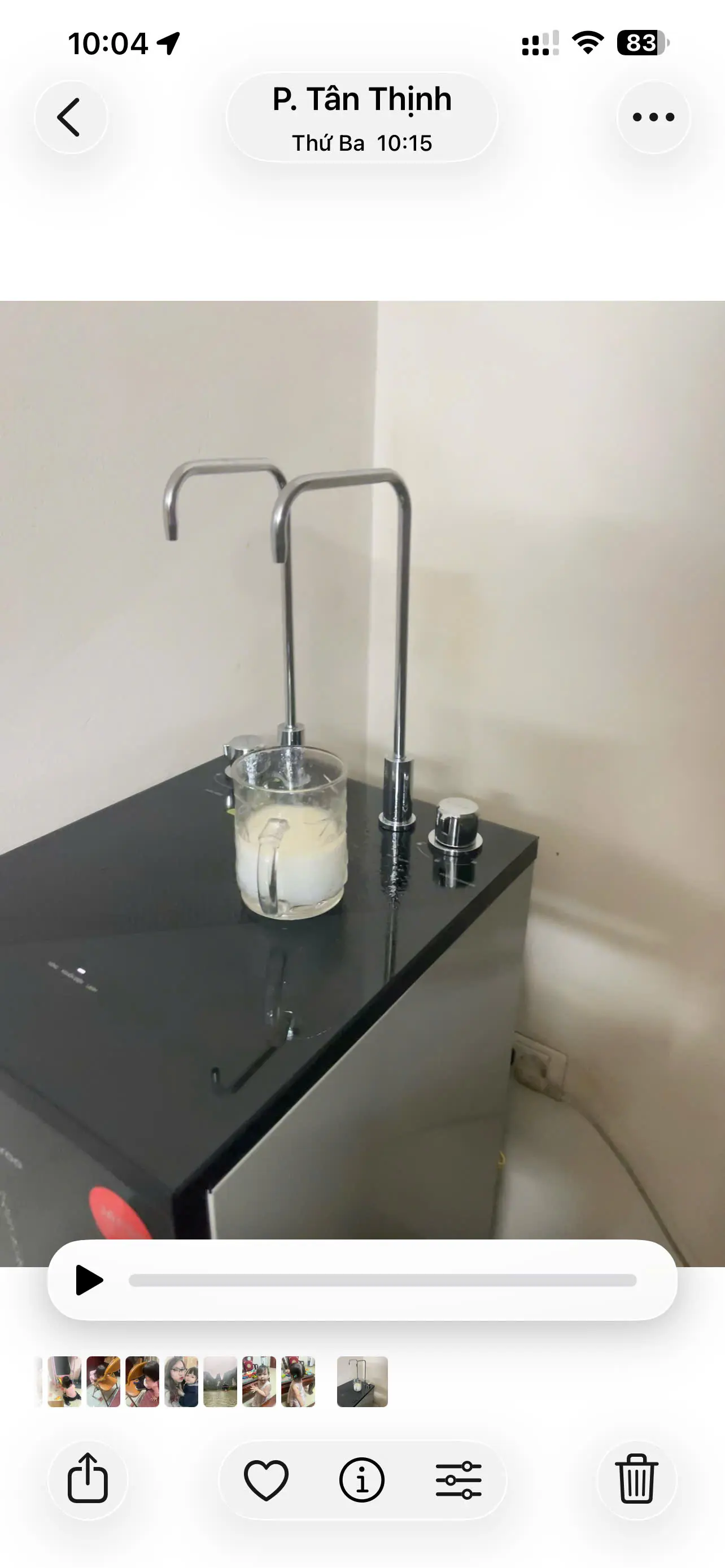 Khách hàng review Máy lọc nước RO nóng nguội lạnh Hydrogen Kangaroo KG12S3H3 12 lõi 1