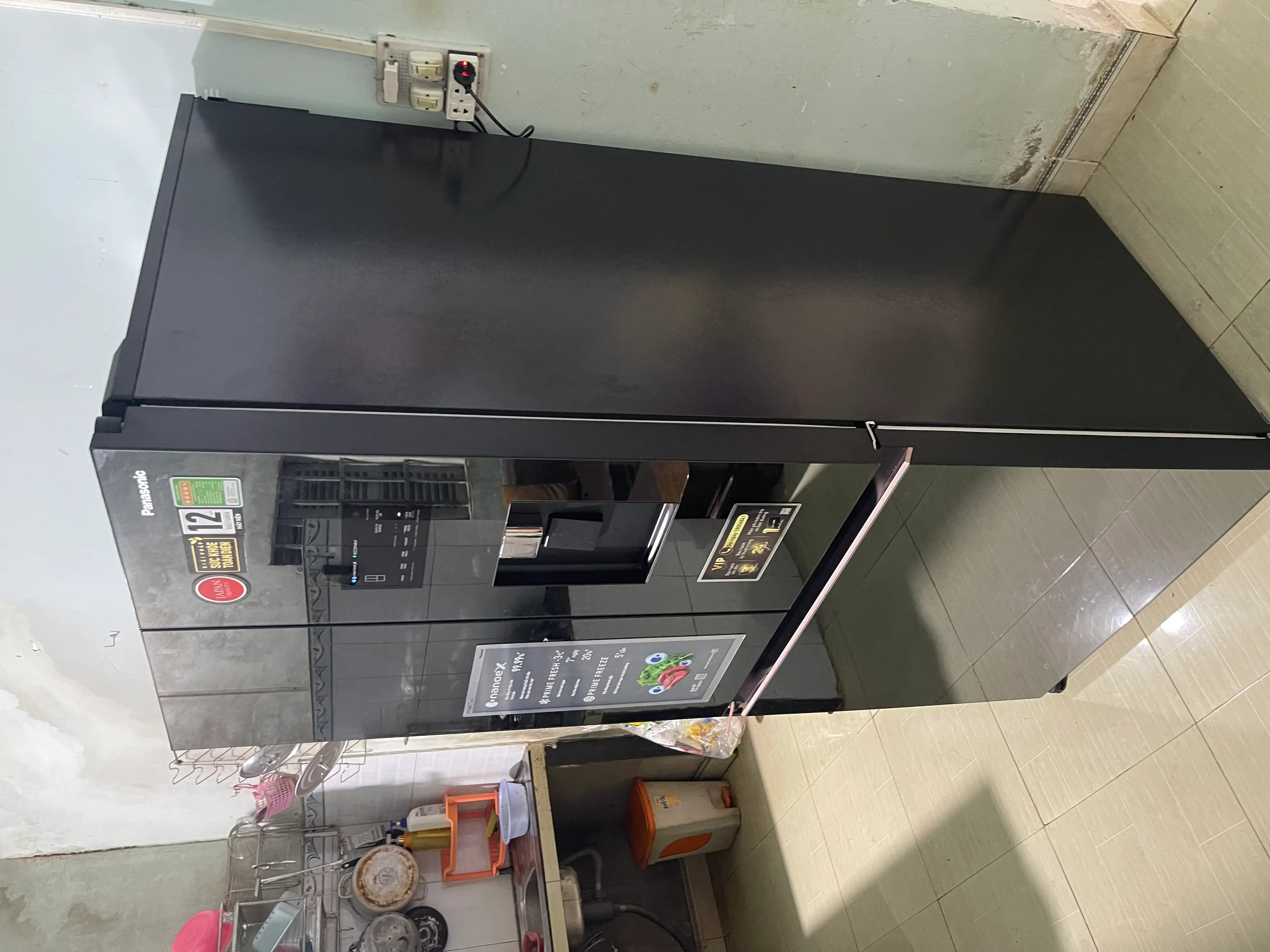Khách hàng review Tủ lạnh Panasonic Inverter 495 lít Multi Door PRIME  Edition NR-CW530XMMV 8