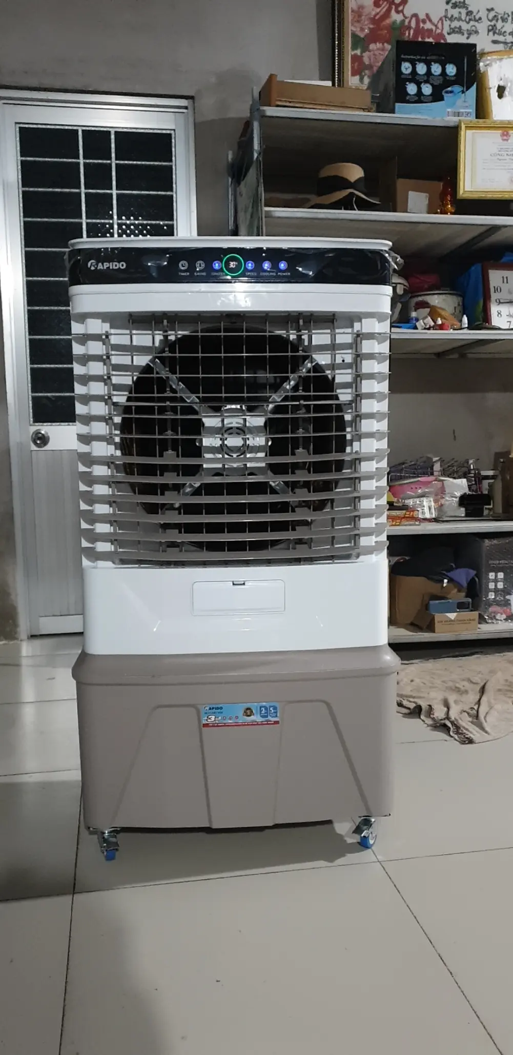 Khách hàng review Quạt điều hòa Rapido Windy D 210W 3