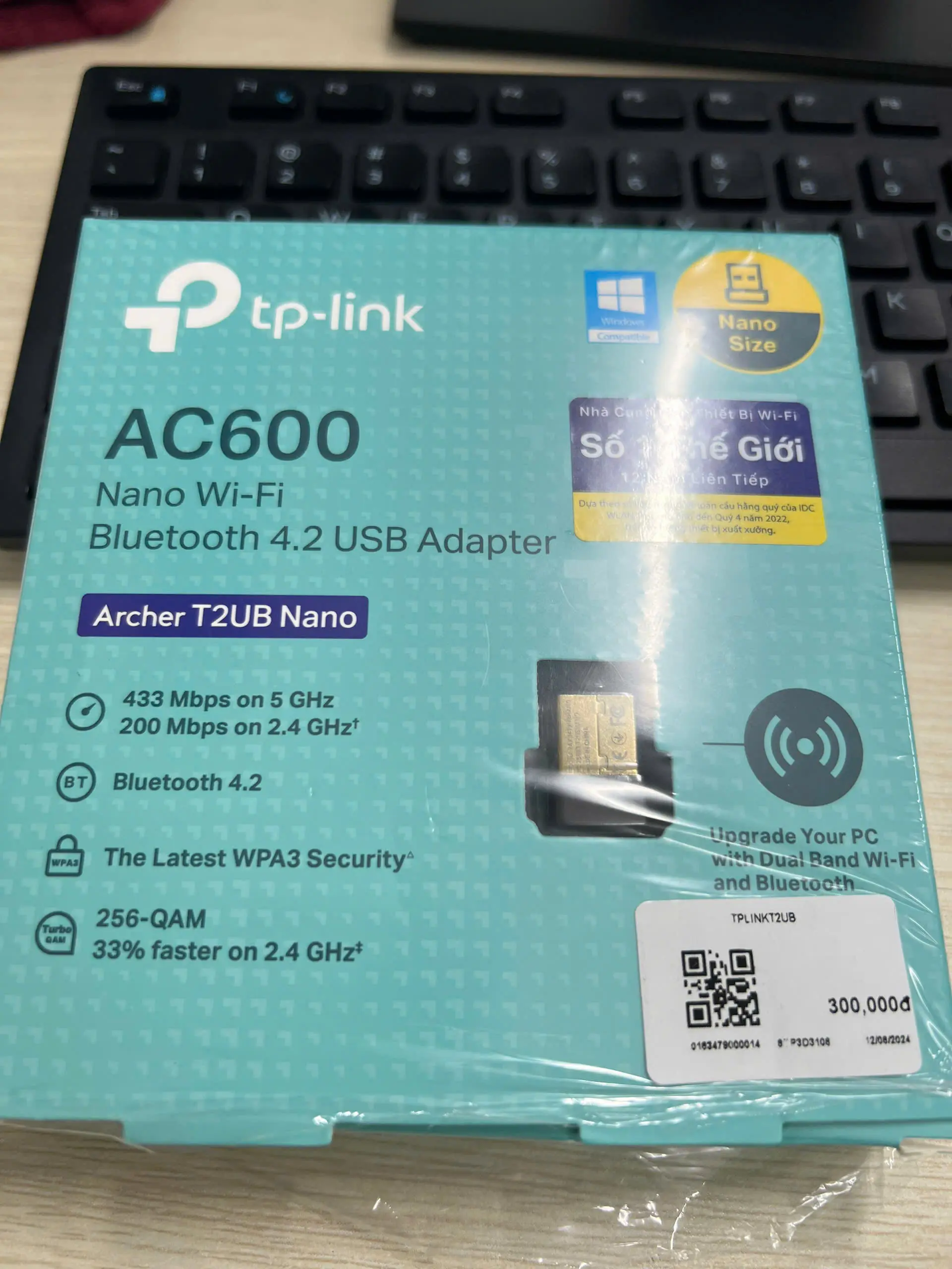 Khách hàng review USB Wifi Chuẩn AC600 Bluetooth 4.2 TP-Link Archer T2UB Nano 1