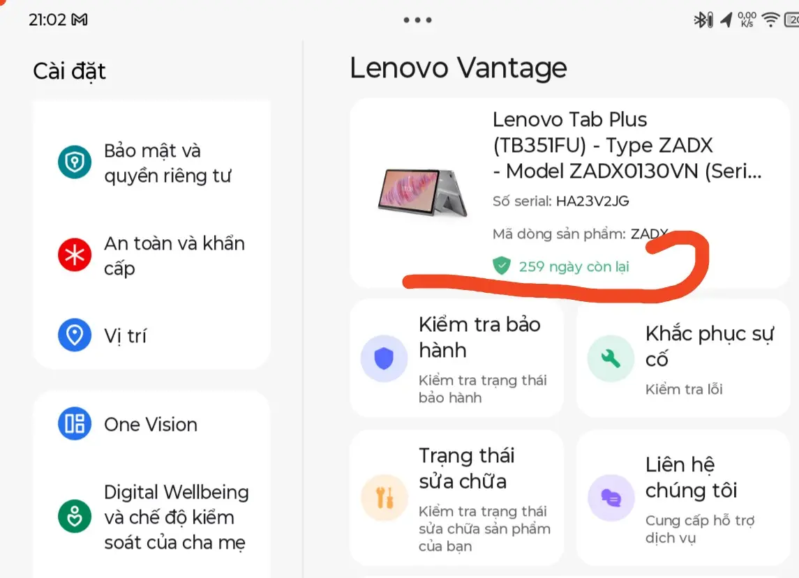 Khách hàng review Máy tính bảng Lenovo Tab Plus WiFi 8GB/256GB 1