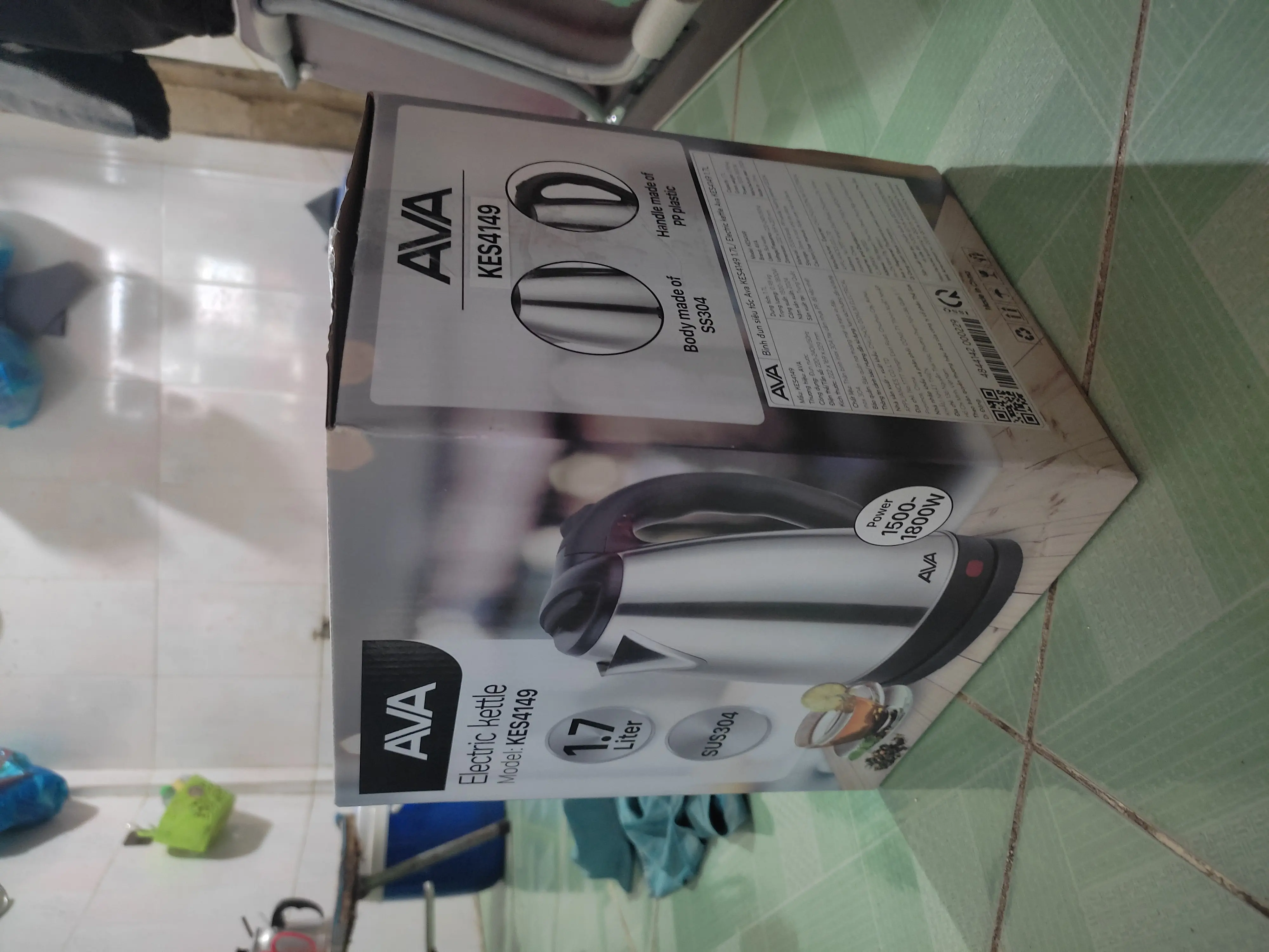 Khách hàng review Bình đun siêu tốc AVA 1.7 lít KES4149 1