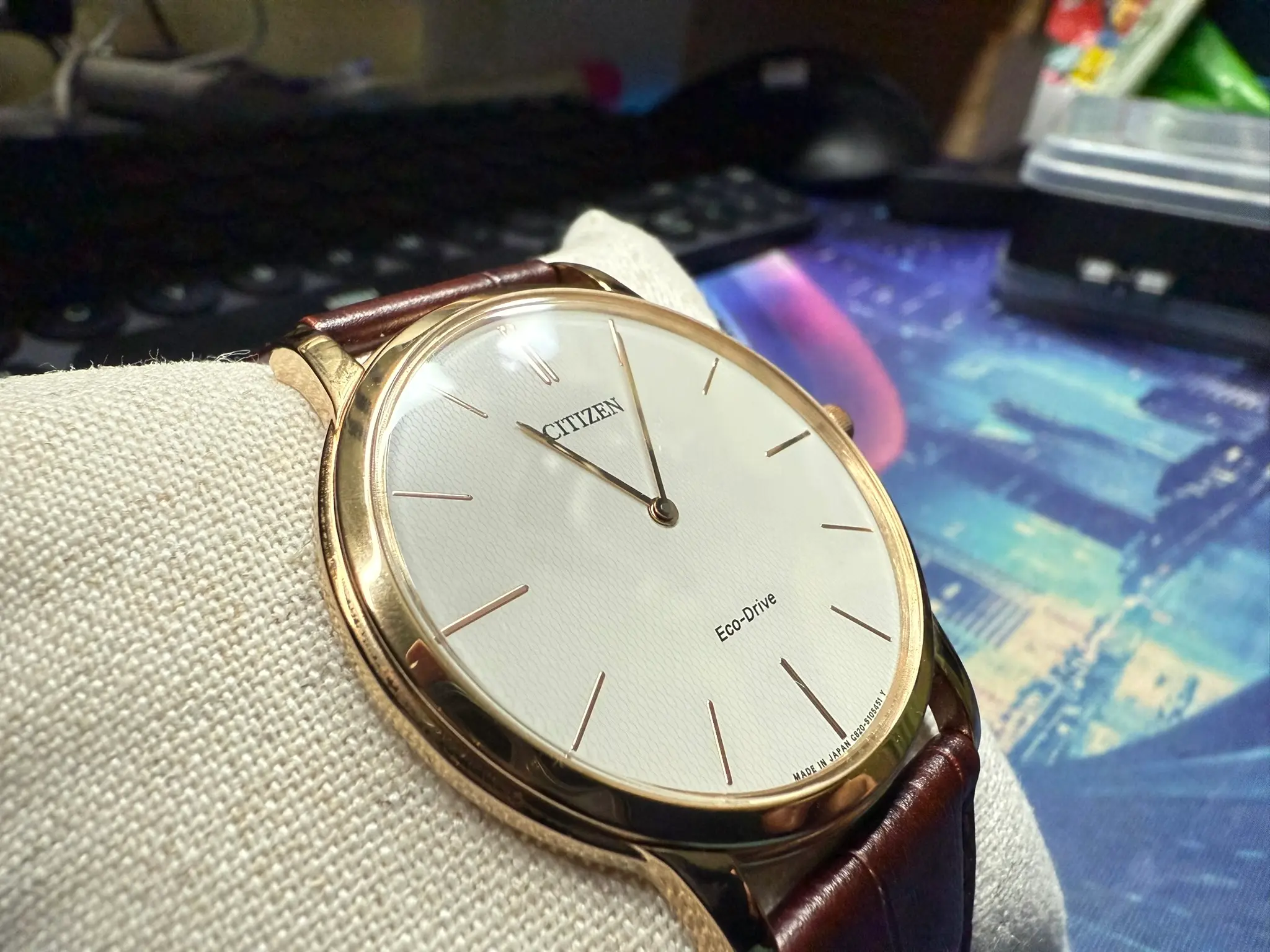 Khách hàng review Đồng hồ CITIZEN 39 mm Nam AR1113-12A 1