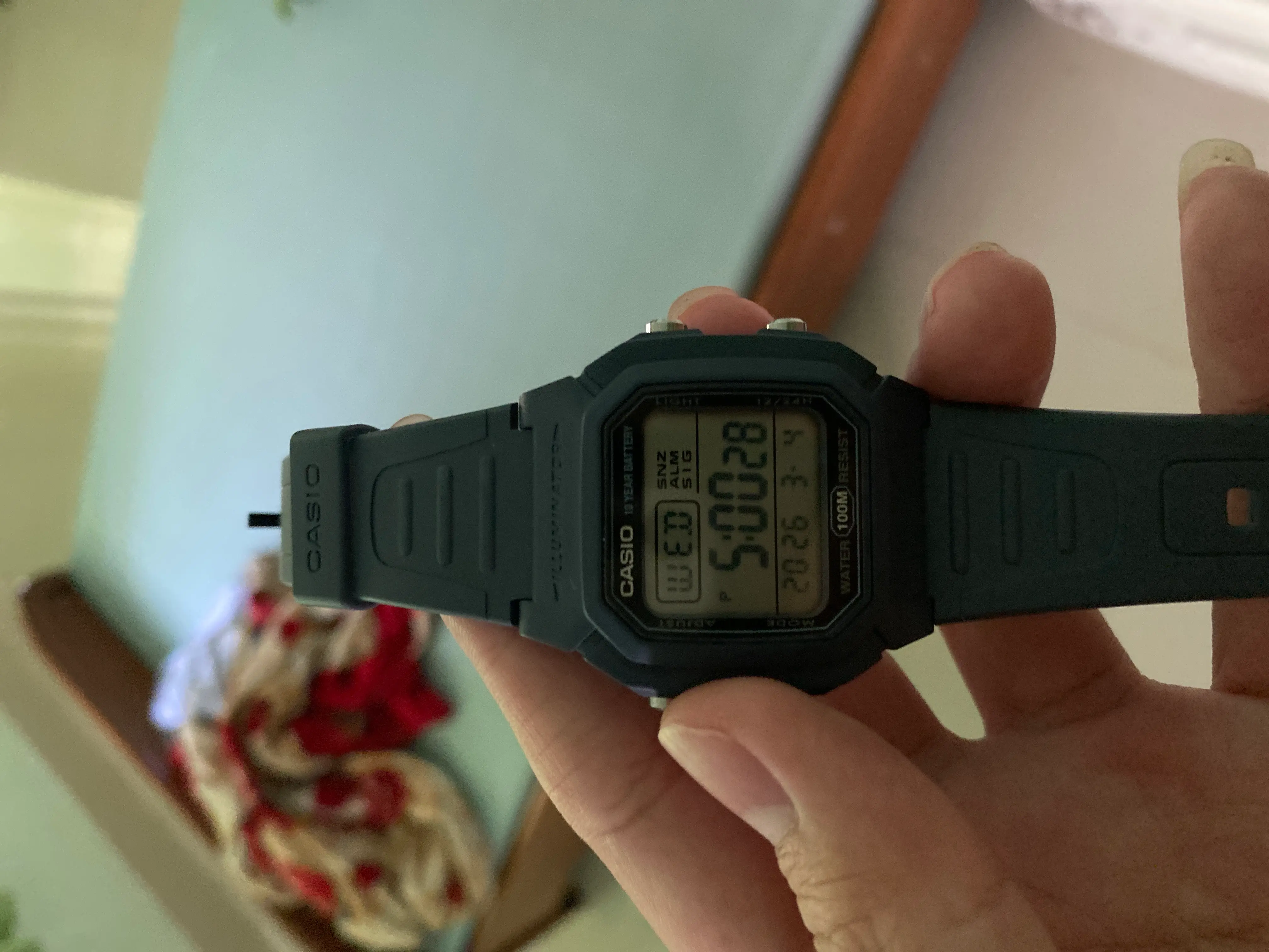 Khách hàng review Đồng hồ Casio Timeless 36.8 mm Nam W-800H-2AVDF 1