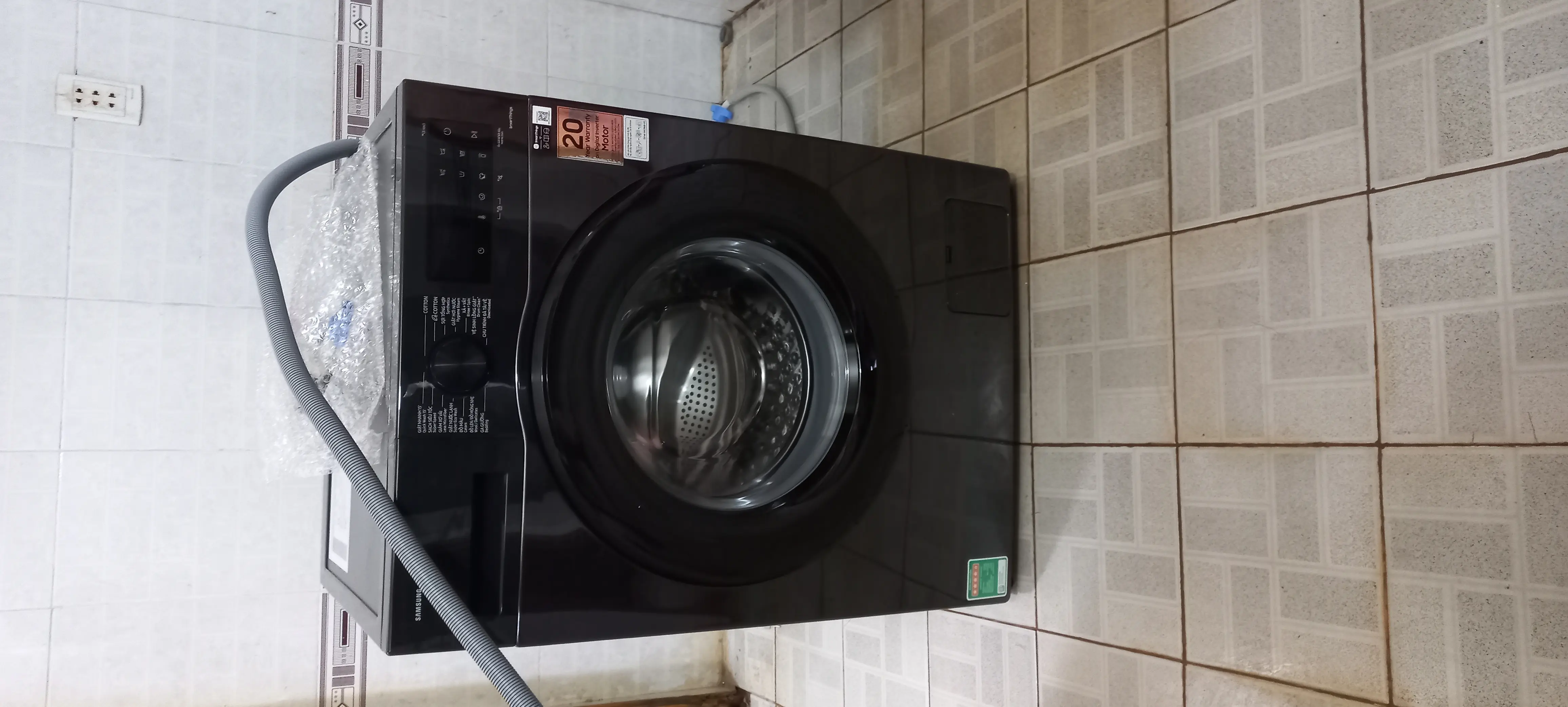 Khách hàng review Máy giặt Samsung Inverter 12 kg WW12CGC04DABSV 2