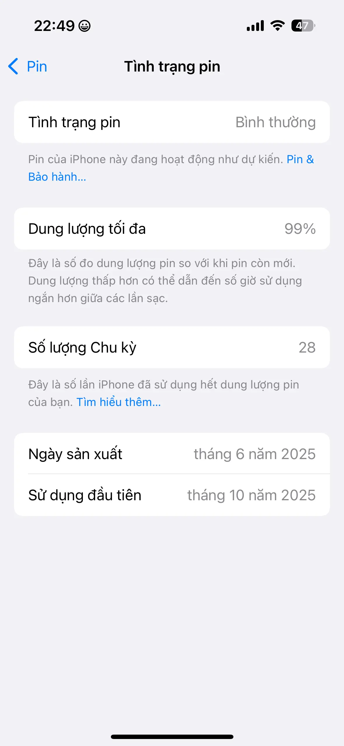 Khách hàng review Điện thoại iPhone 15 128GB 8