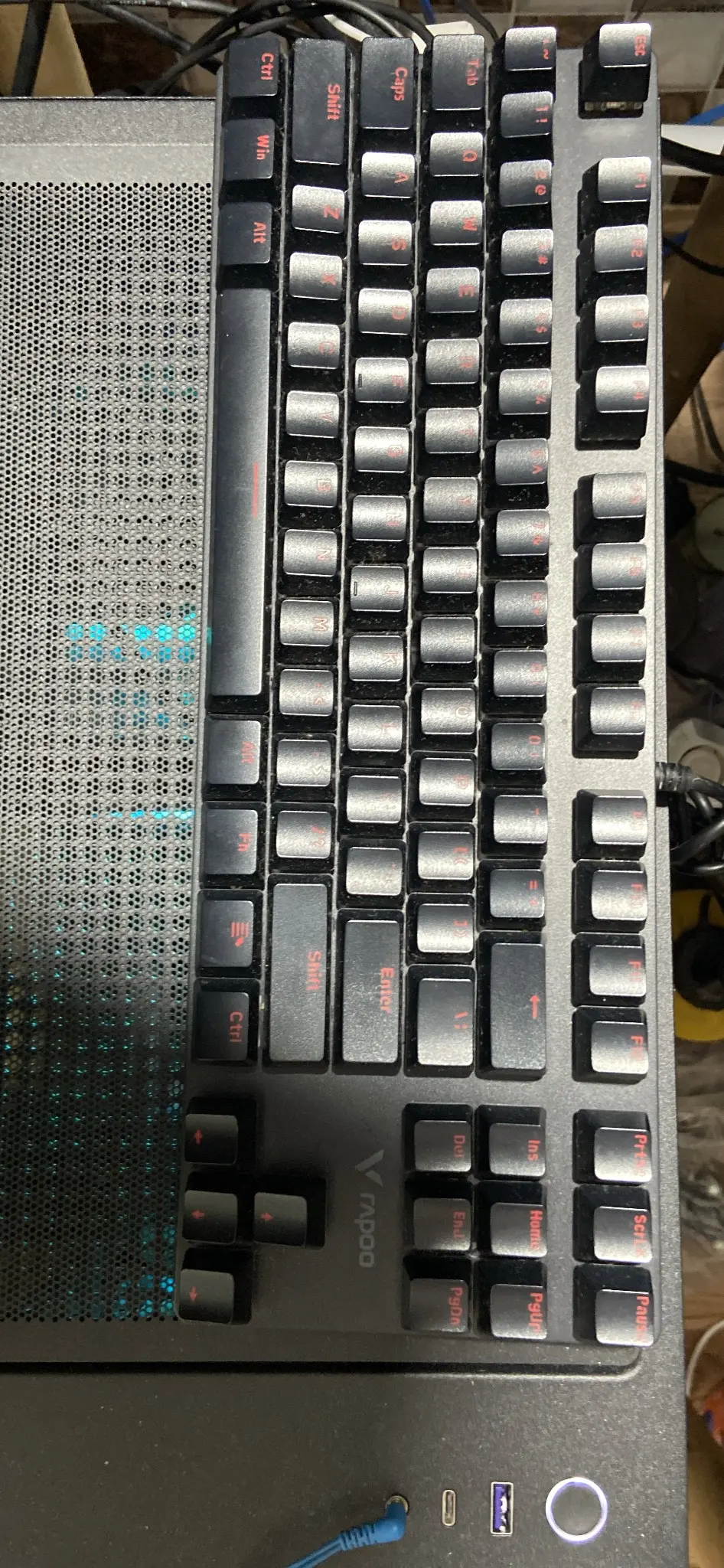 Khách hàng review Bàn Phím Cơ Có Dây Gaming Rapoo V500alloy 1