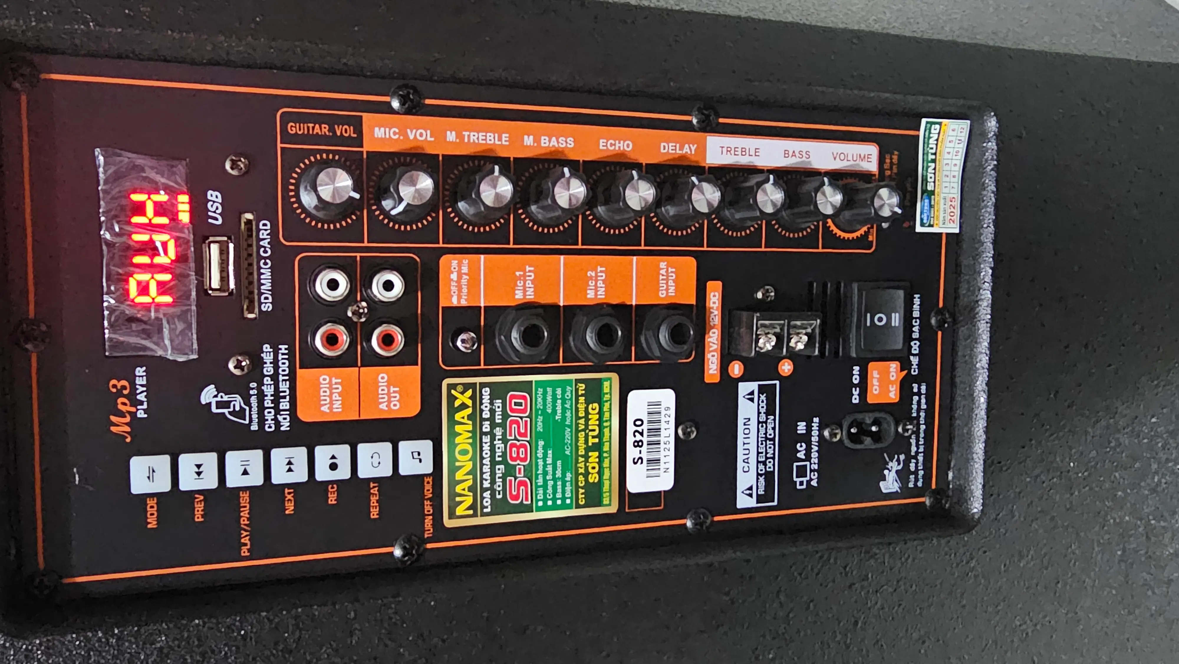 Khách hàng review Loa kéo karaoke Nanomax S-820 400W 3