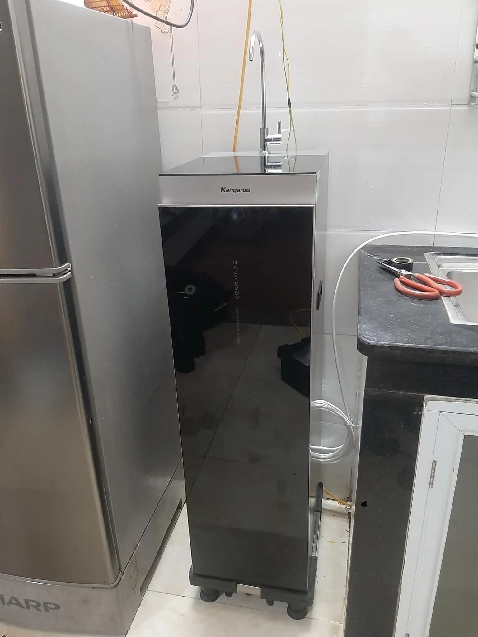 Khách hàng review Máy lọc nước RO Hydrogen Kangaroo Sumire KG12HA 12 lõi 17