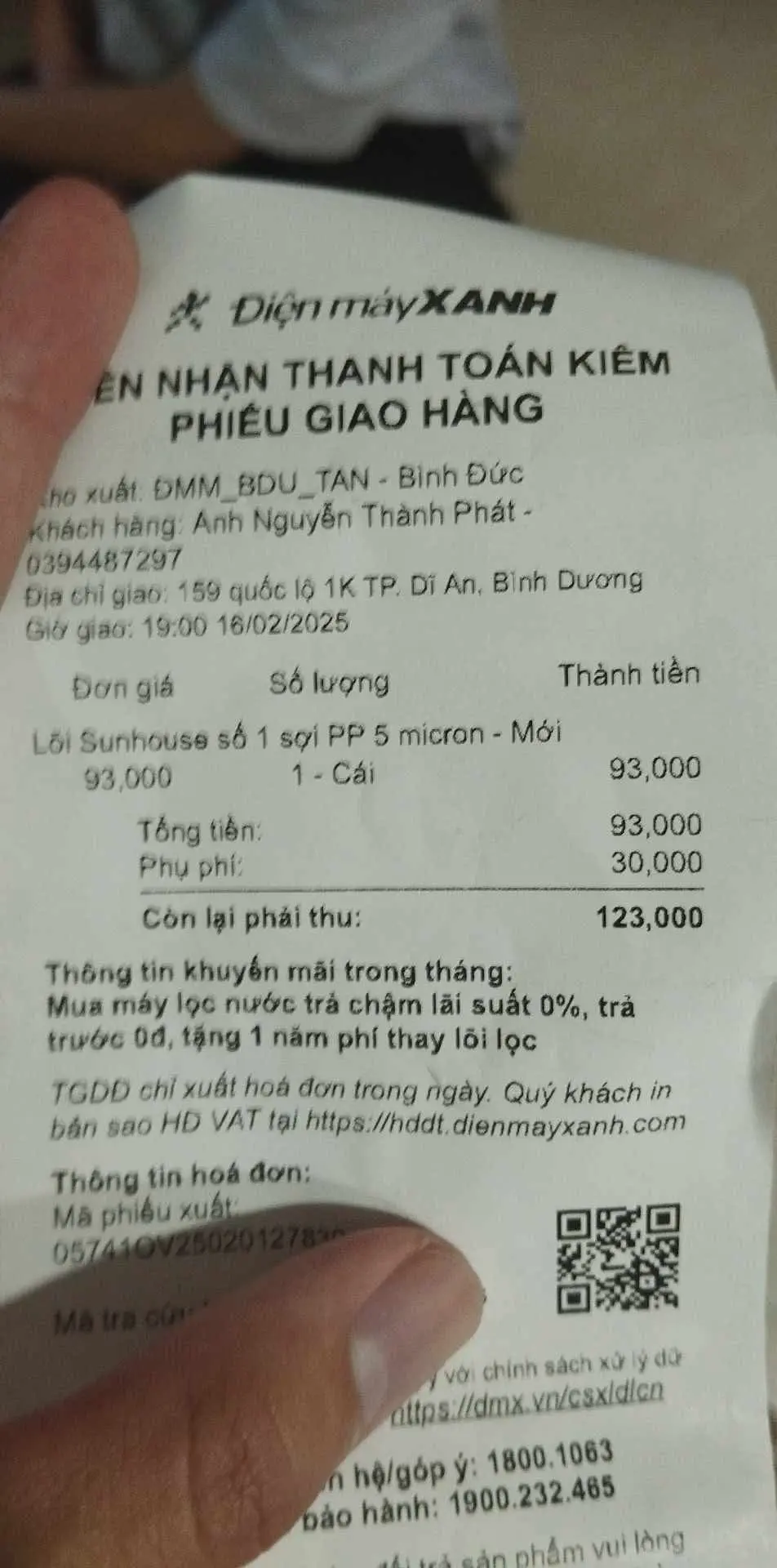 Khách hàng review Máy lọc nước RO Sunhouse SHA8858K 8 lõi 1