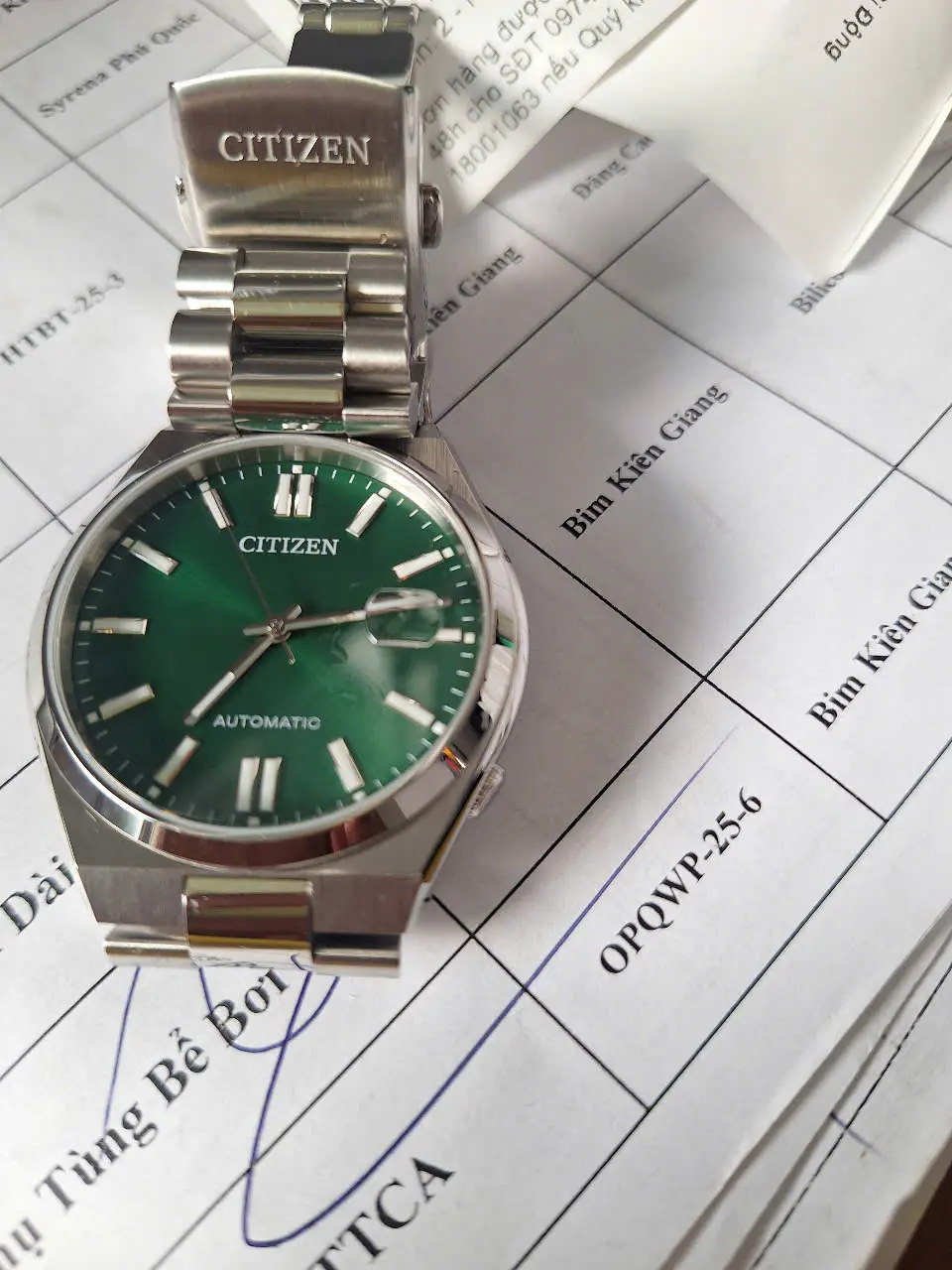Khách hàng review Đồng hồ CITIZEN Tsuyosa 40 mm Nam NJ0150-81X 3