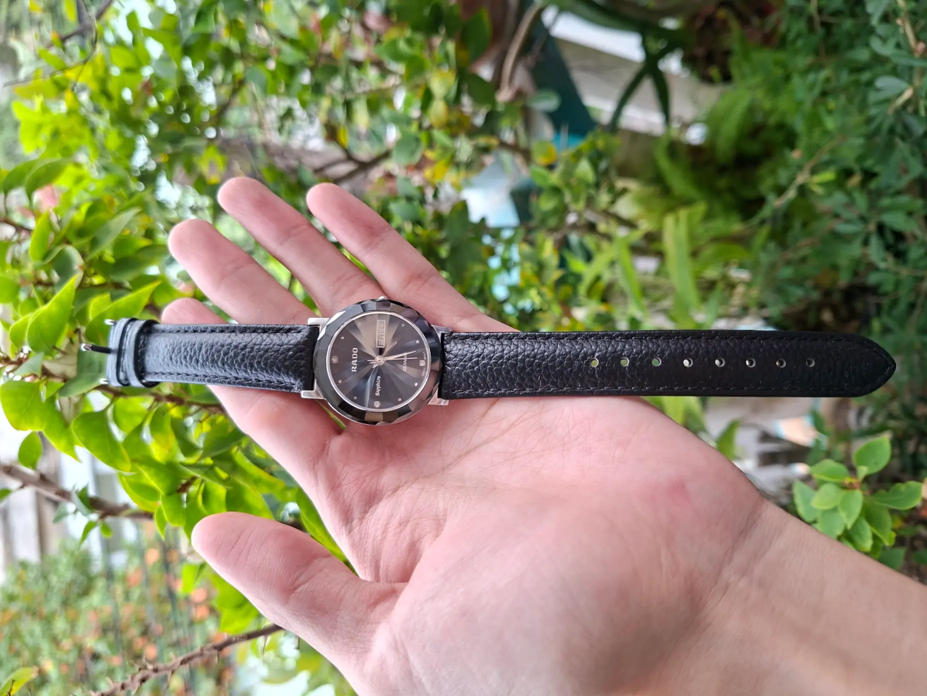 Khách hàng review Dây da đồng hồ 18mm SL101-03 Đen 1