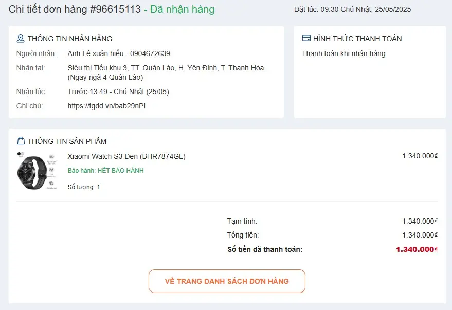 Khách hàng review Xiaomi Watch S3 47mm dây silicone 2