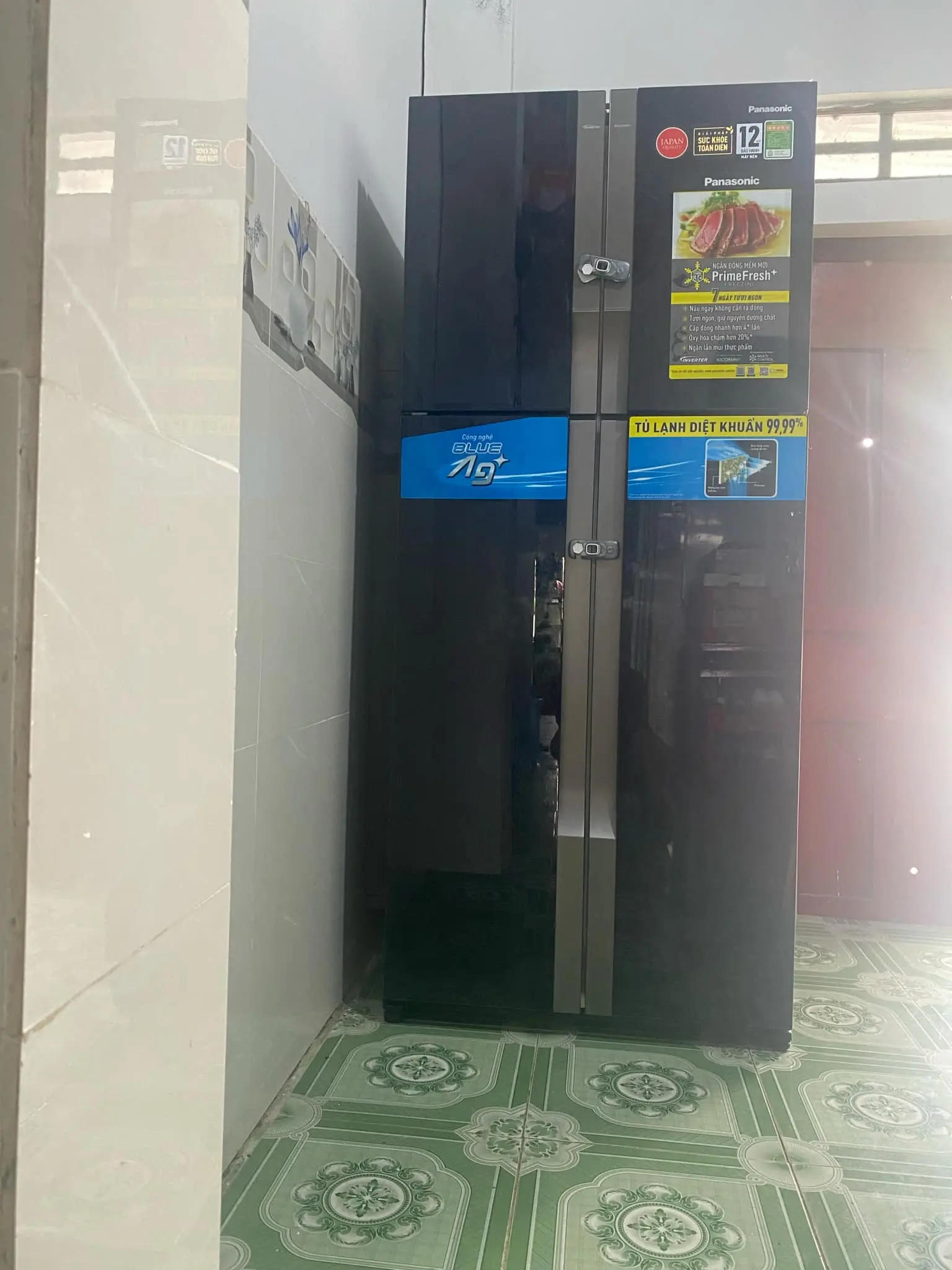 Khách hàng review Tủ lạnh Panasonic Inverter 550 lít Multi Door NR-DZ601VGKV 20