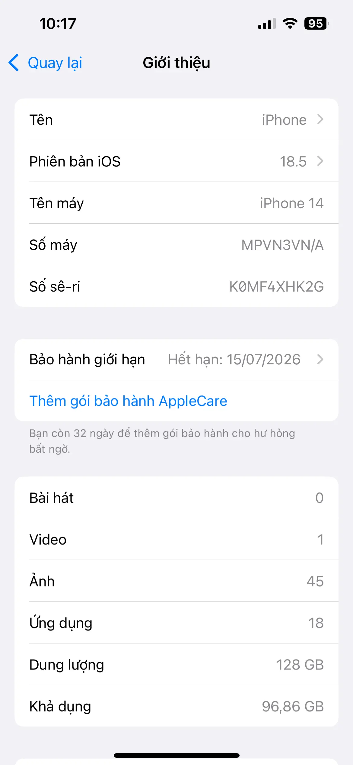 Khách hàng review Điện thoại iPhone 14 128GB 6