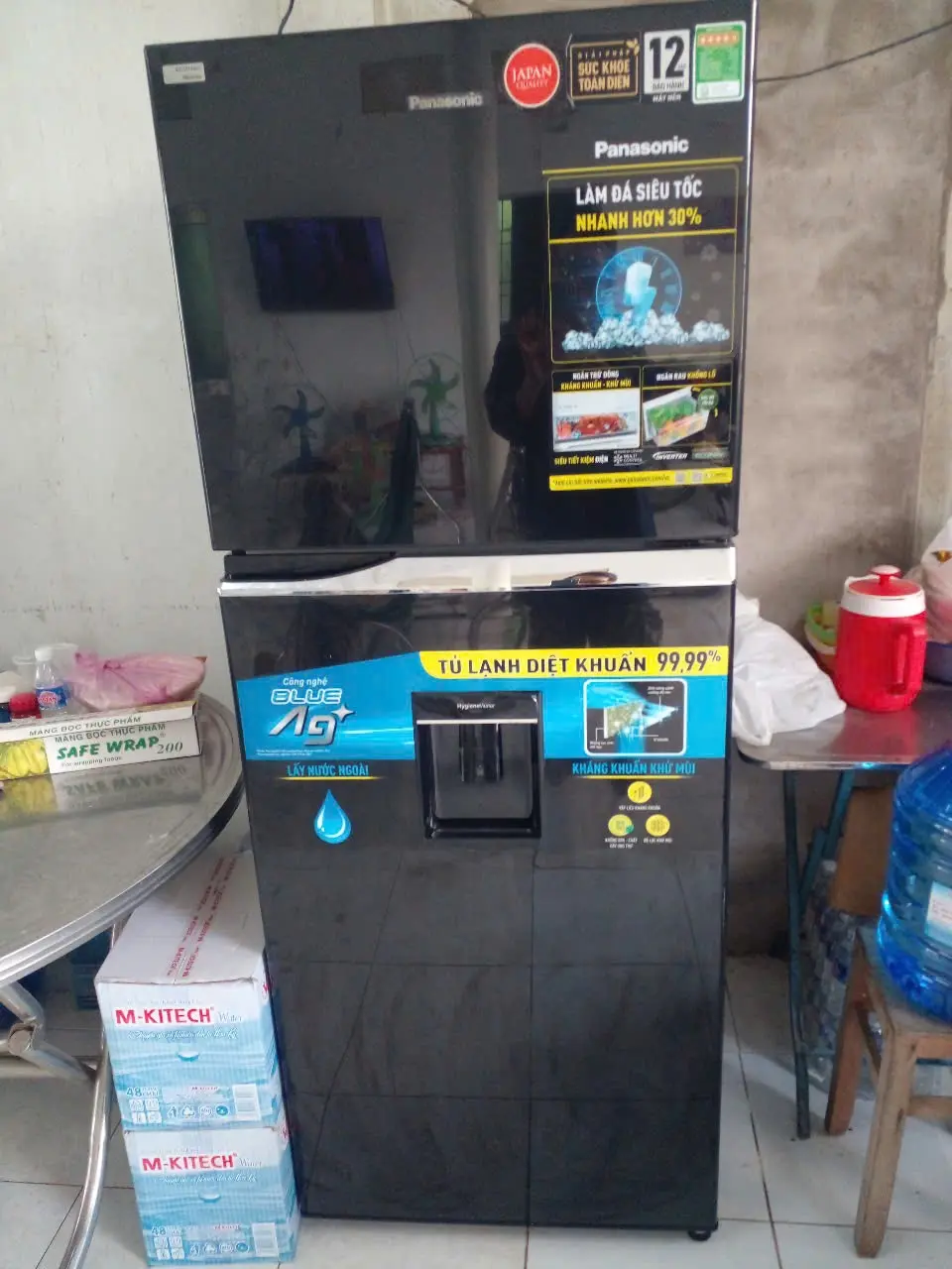 Khách hàng review Tủ lạnh Panasonic Inverter 405 lít NR-TX461GPKV 7