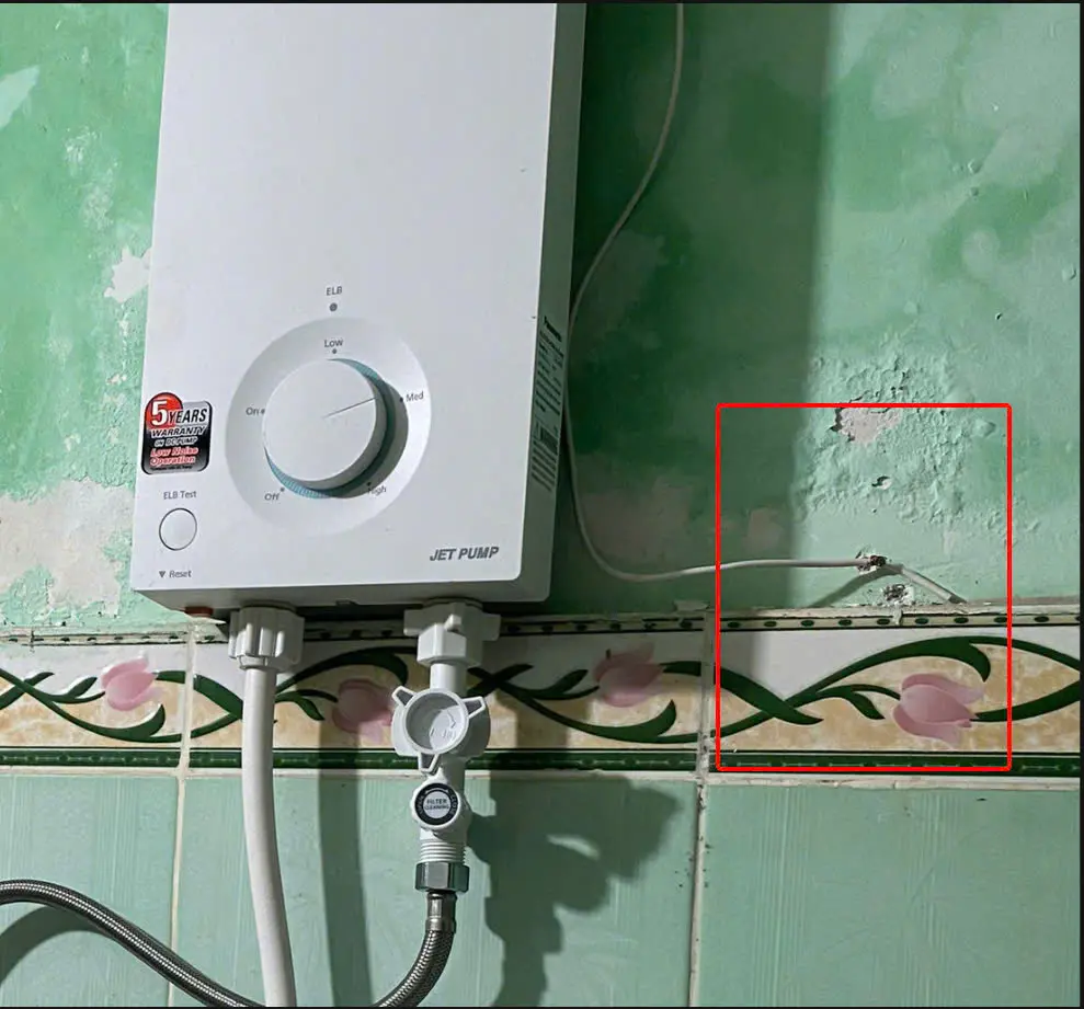 Khách hàng review Máy nước nóng trực tiếp Panasonic 4500W DH-4VP1VW 4