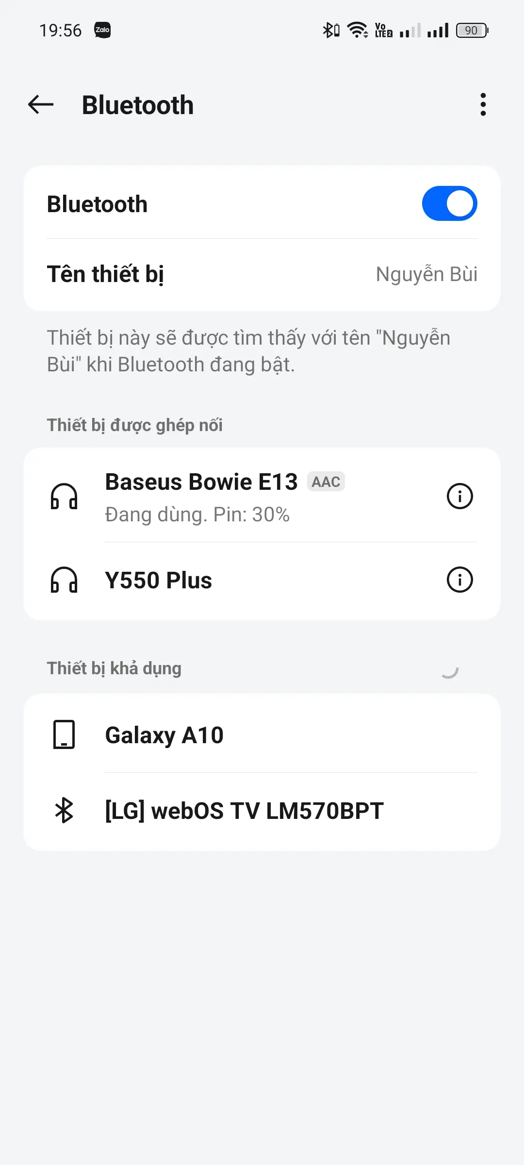 Khách hàng review Tai nghe Bluetooth True Wireless Baseus Bowie E13 2