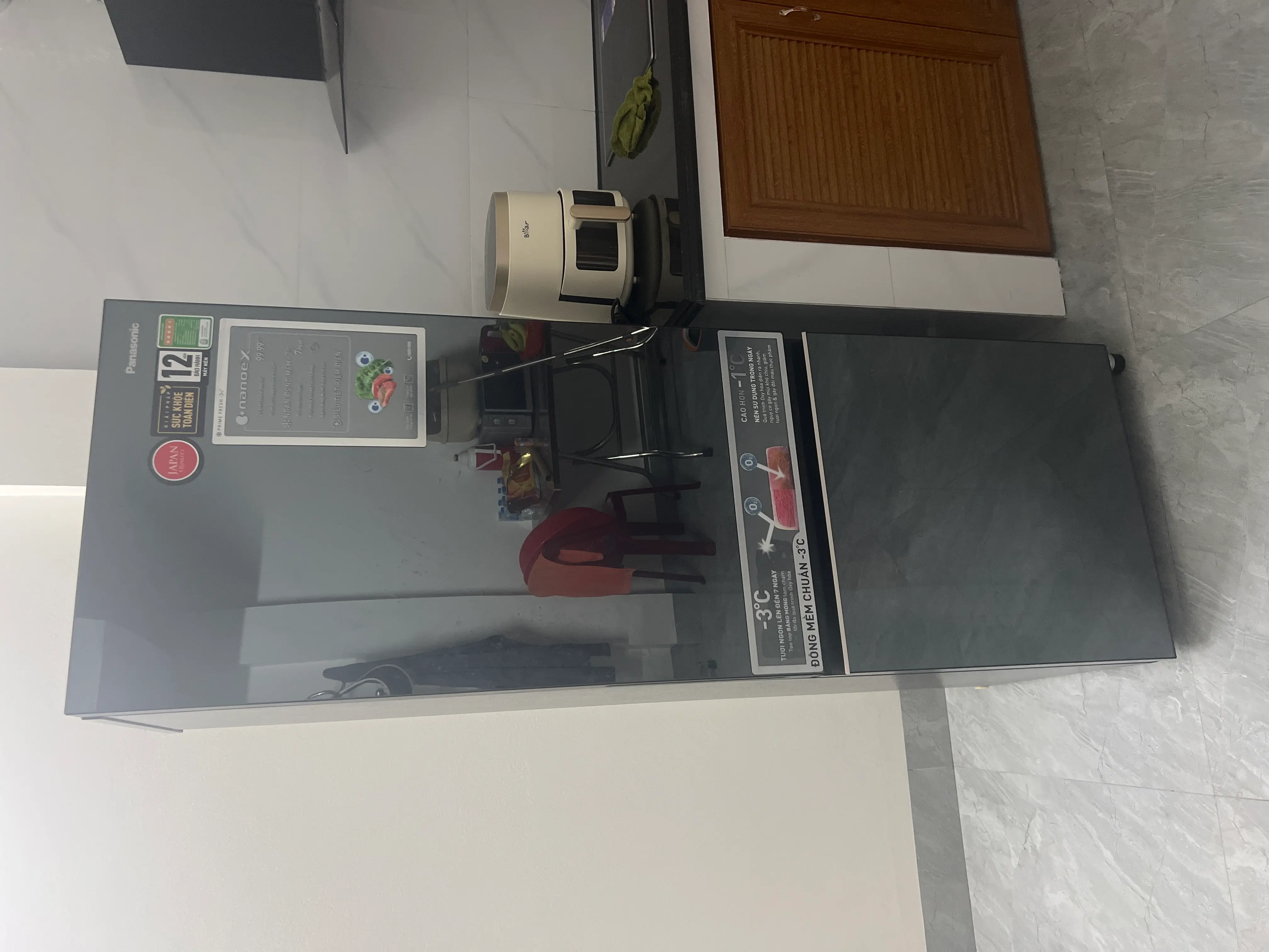Khách hàng review Tủ lạnh Panasonic Inverter 325 lít NR-BC361VGMV 71