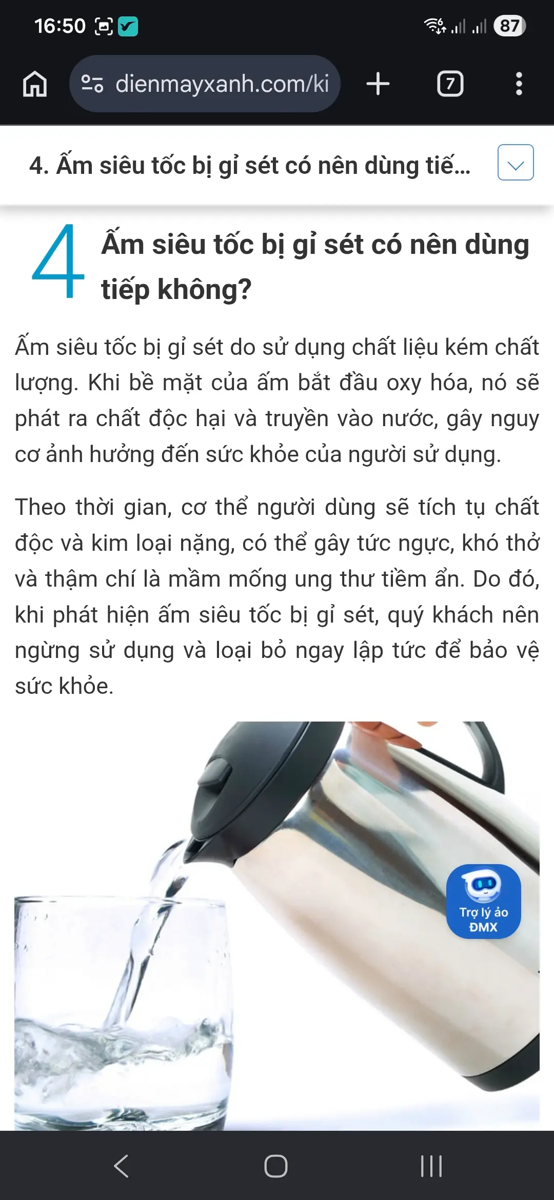 Khách hàng review Bình đun siêu tốc Hafele 1.7 lít HS-K1707DX 2