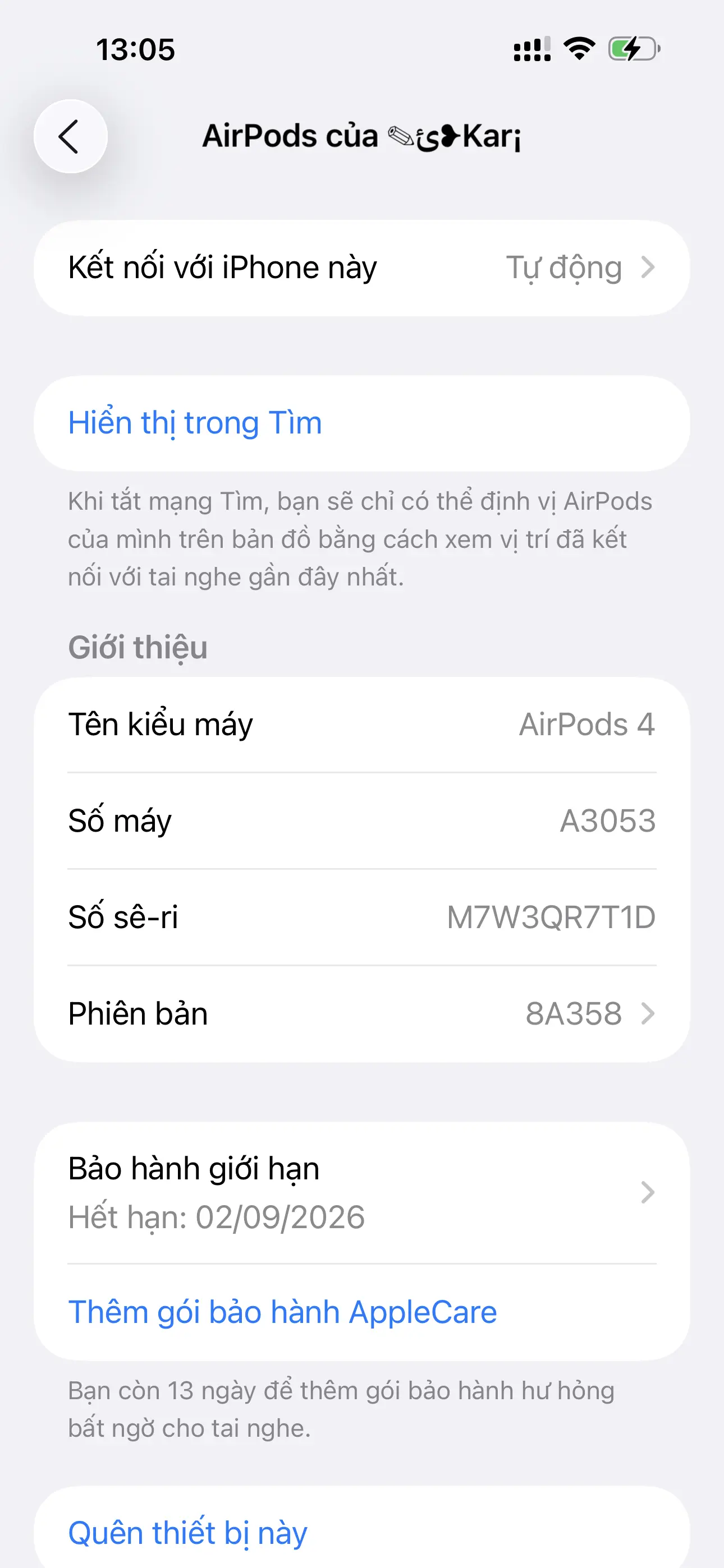 Khách hàng review AirPods 4 MXP63 2