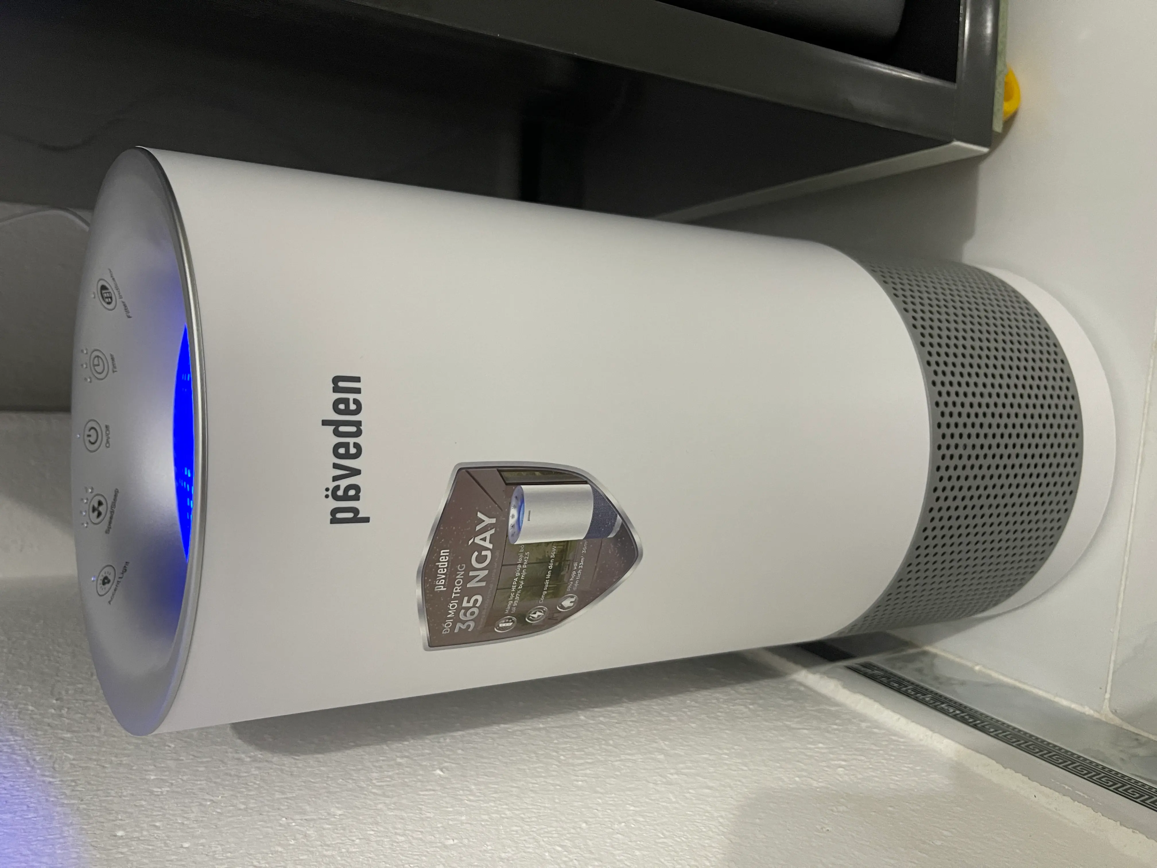 Khách hàng review Máy lọc không khí PAVEDEN PAP-36HEPA 36W 1