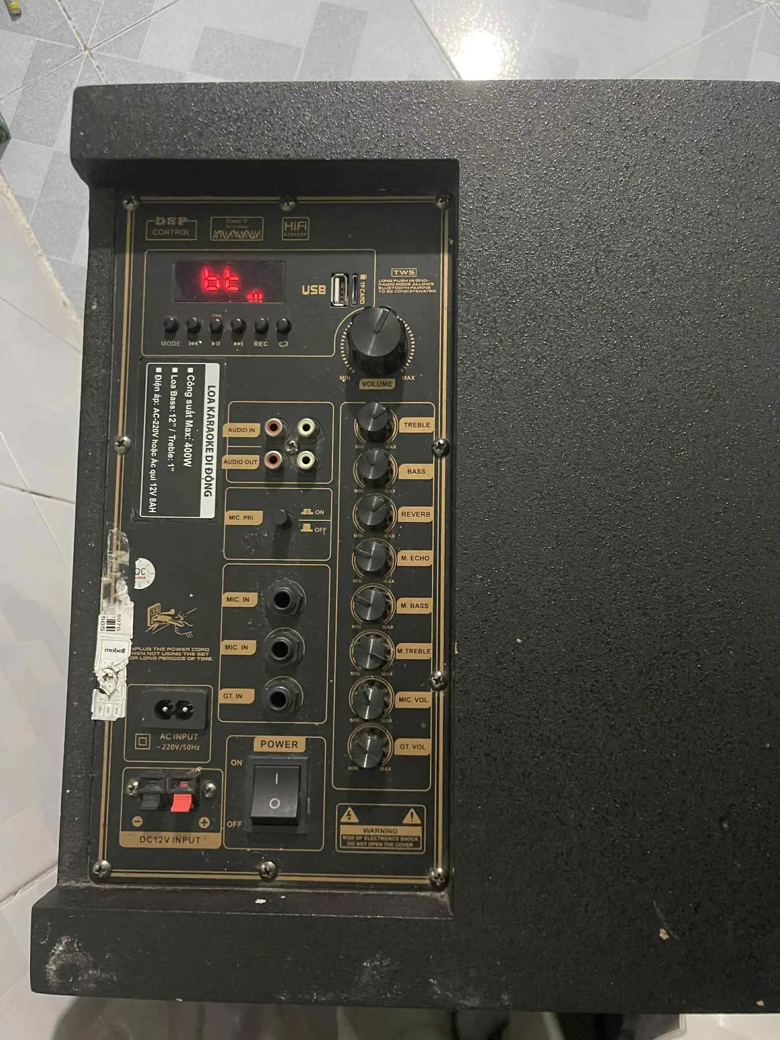 Khách hàng review Loa kéo karaoke Mobell MK-5070 400W 2