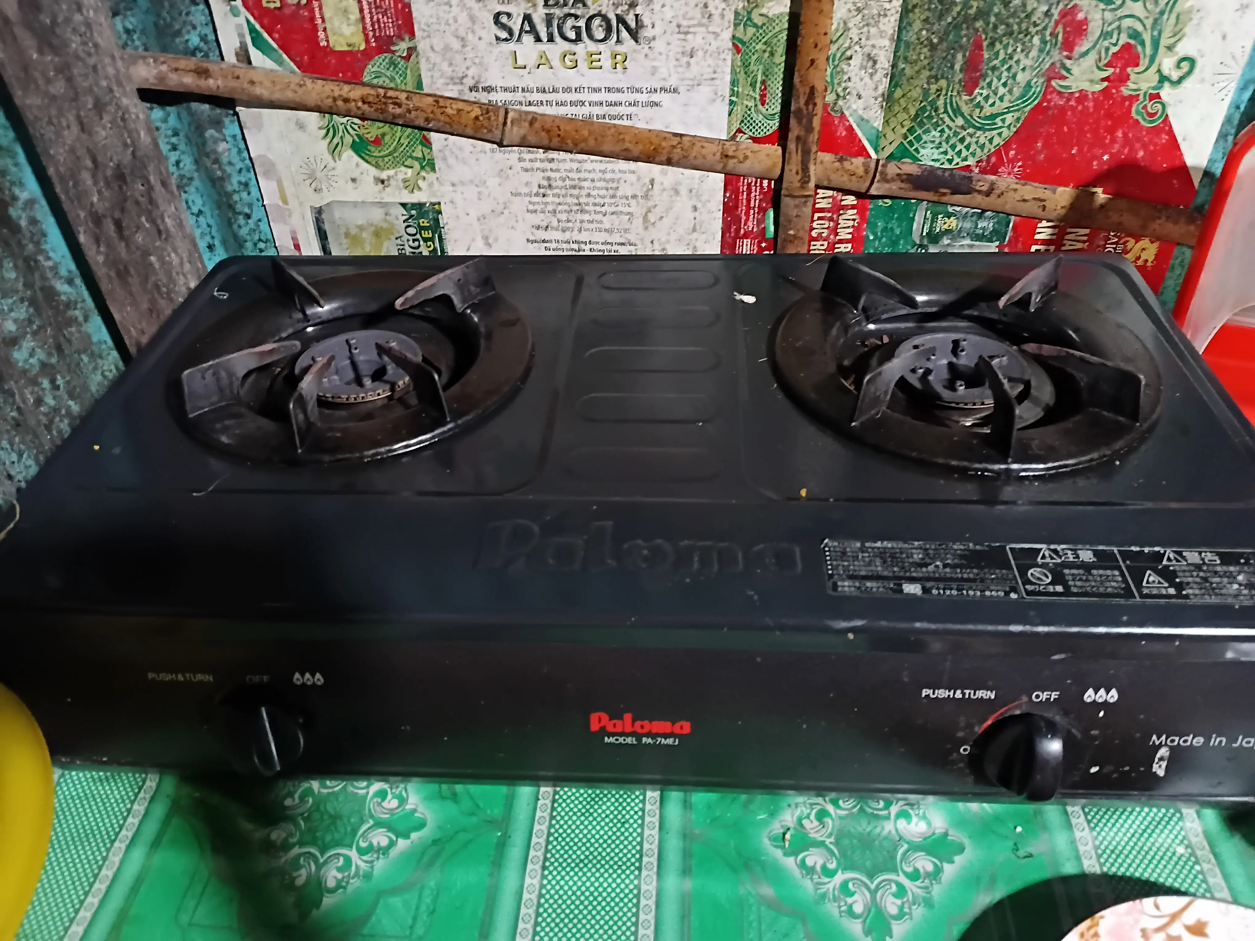 Khách hàng review Bếp ga đôi Paloma PA-7MEJ 1