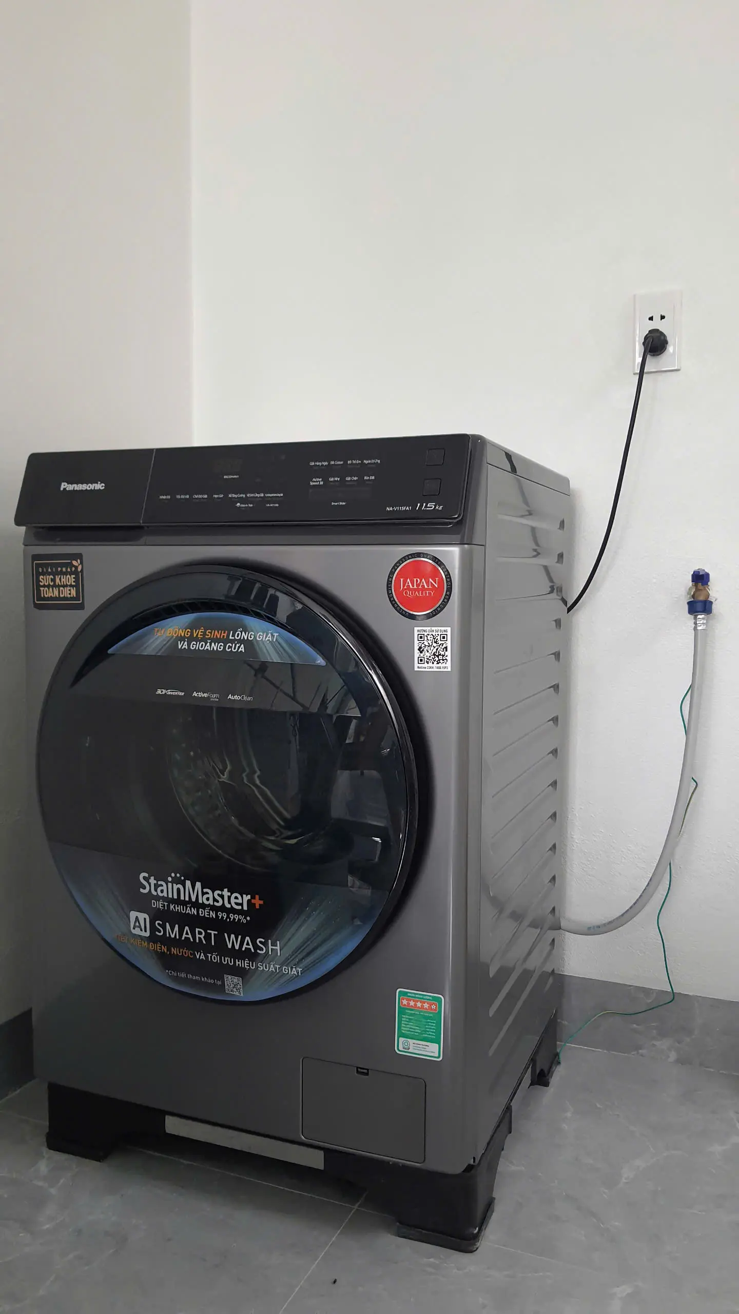 Khách hàng review Máy giặt Panasonic Inverter 11.5 kg NA-V115FA1LV 10