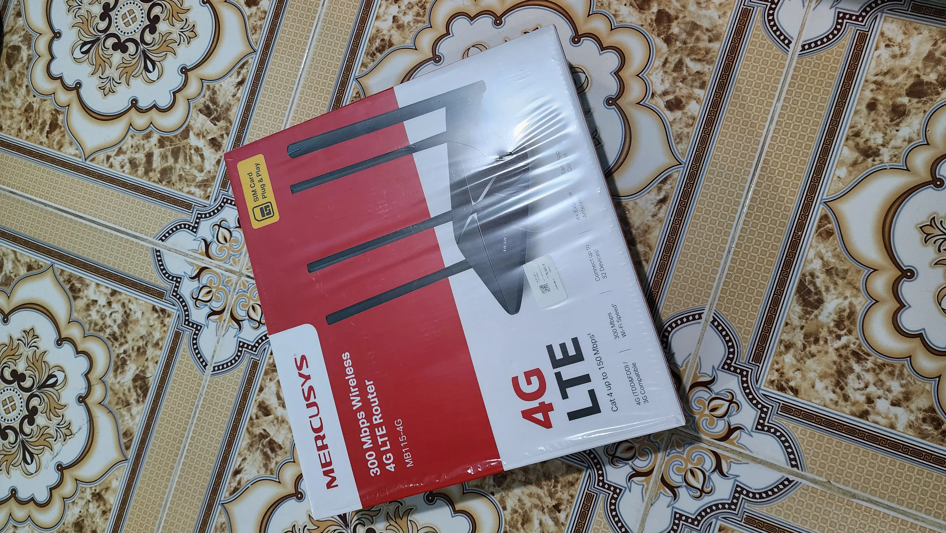 Khách hàng review Bộ phát Wifi di động 4G LTE 300Mbps Mercusys MB115-4G 1