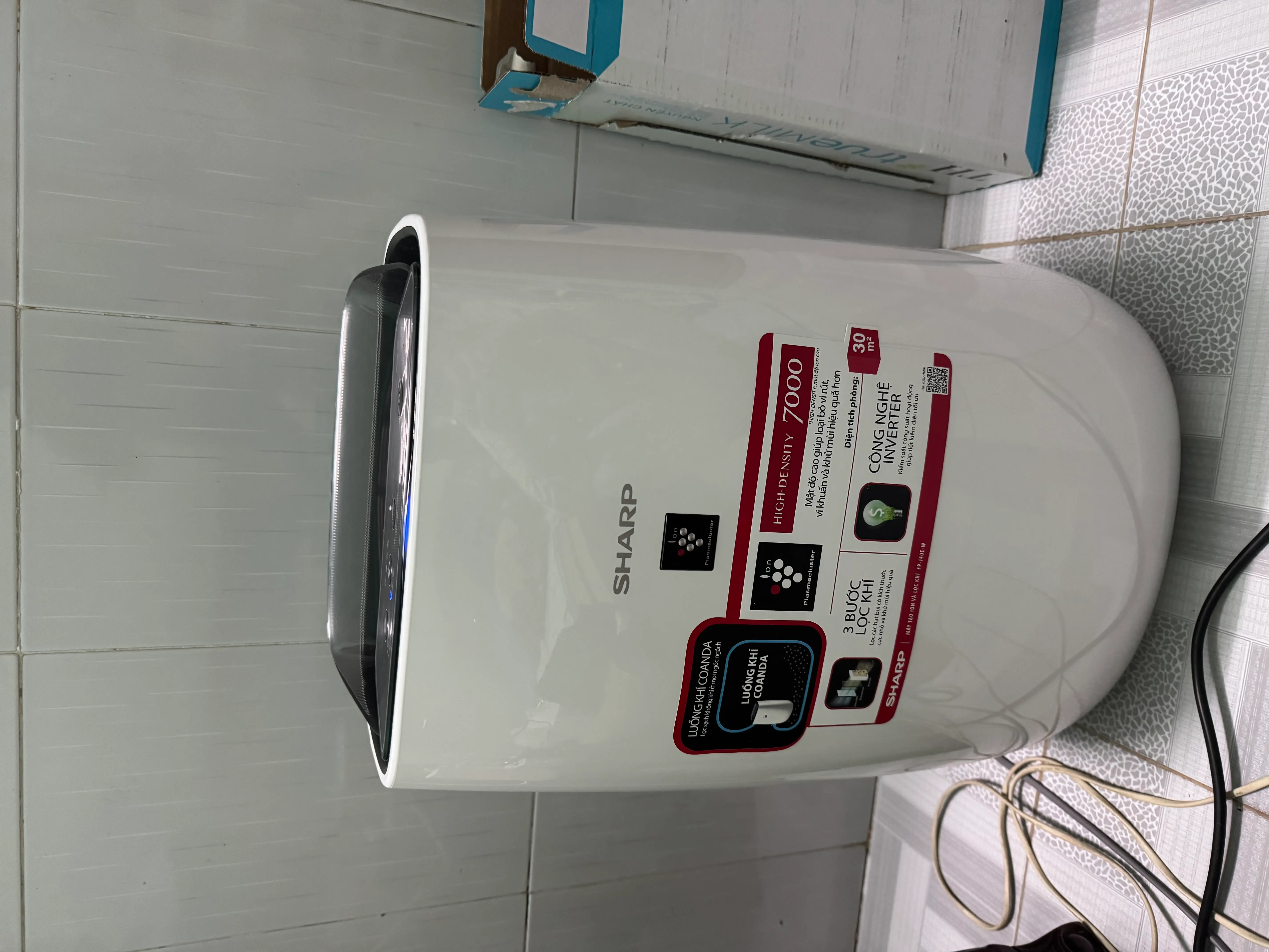 Khách hàng review Máy lọc không khí Sharp FP-J40E-W 23W 1