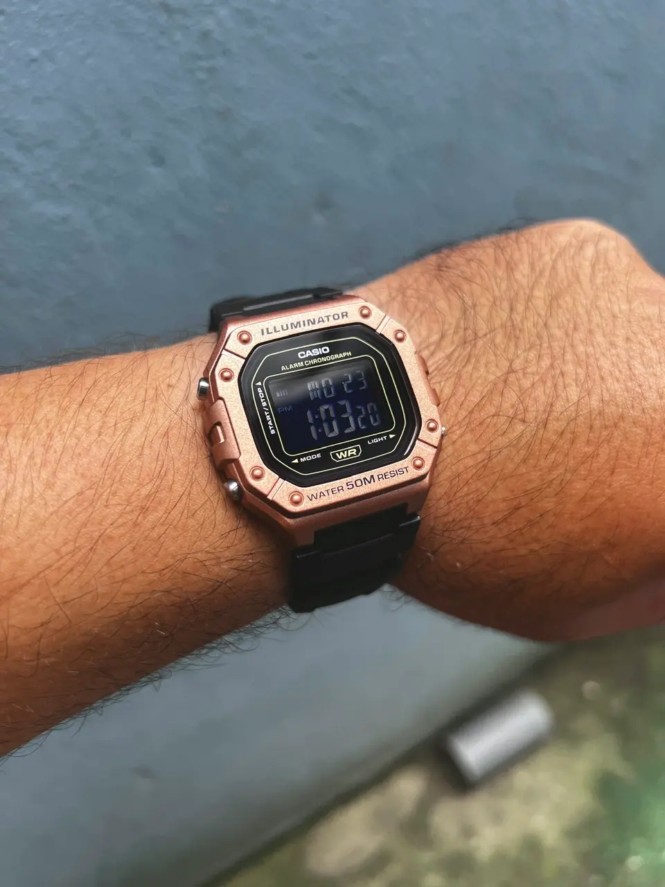Khách hàng review Đồng hồ Casio Timeless 43.2 mm Nam W-218HM-5BVDF 1