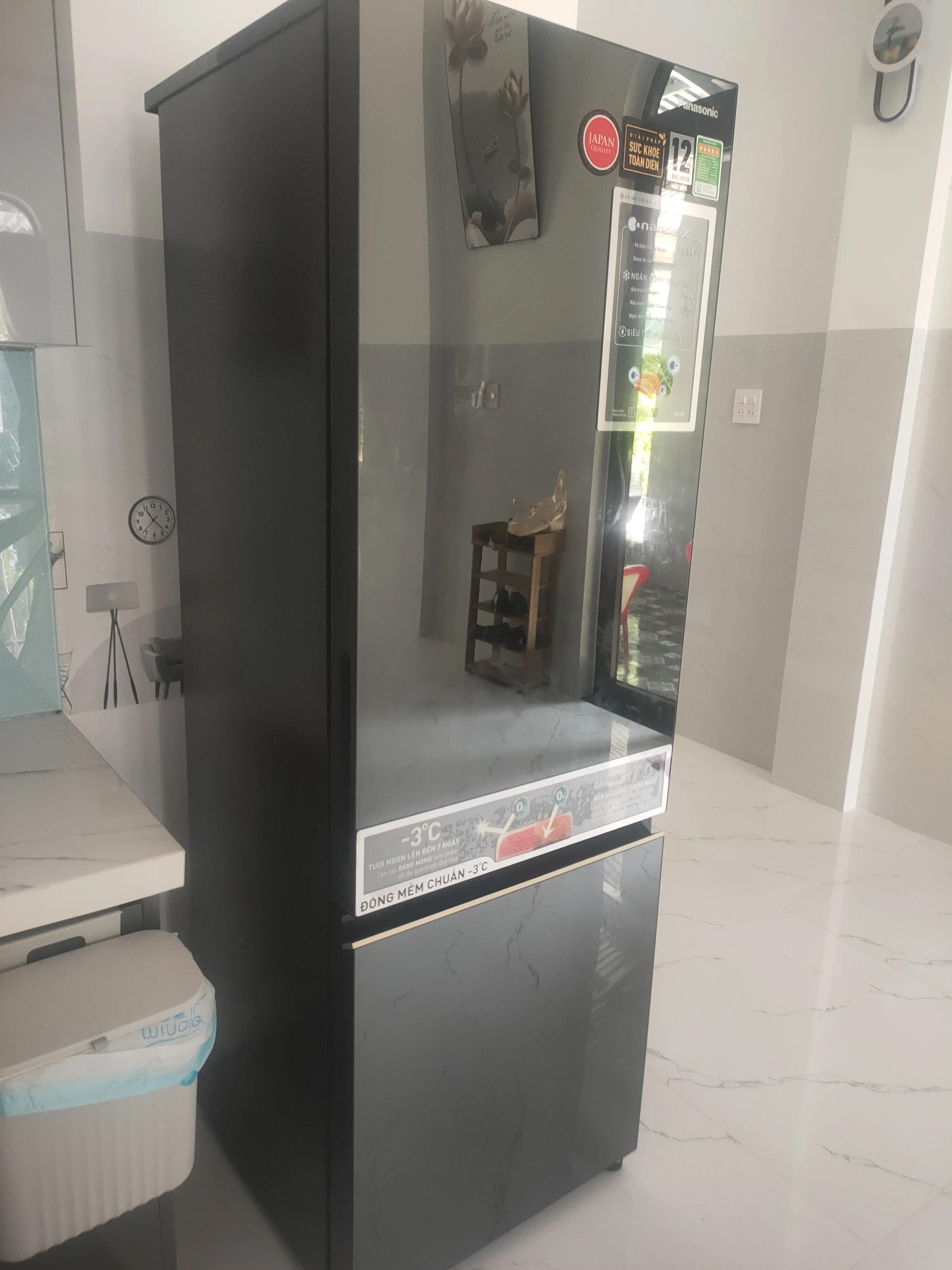 Khách hàng review Tủ lạnh Panasonic Inverter 325 lít NR-BC361VGMV 42