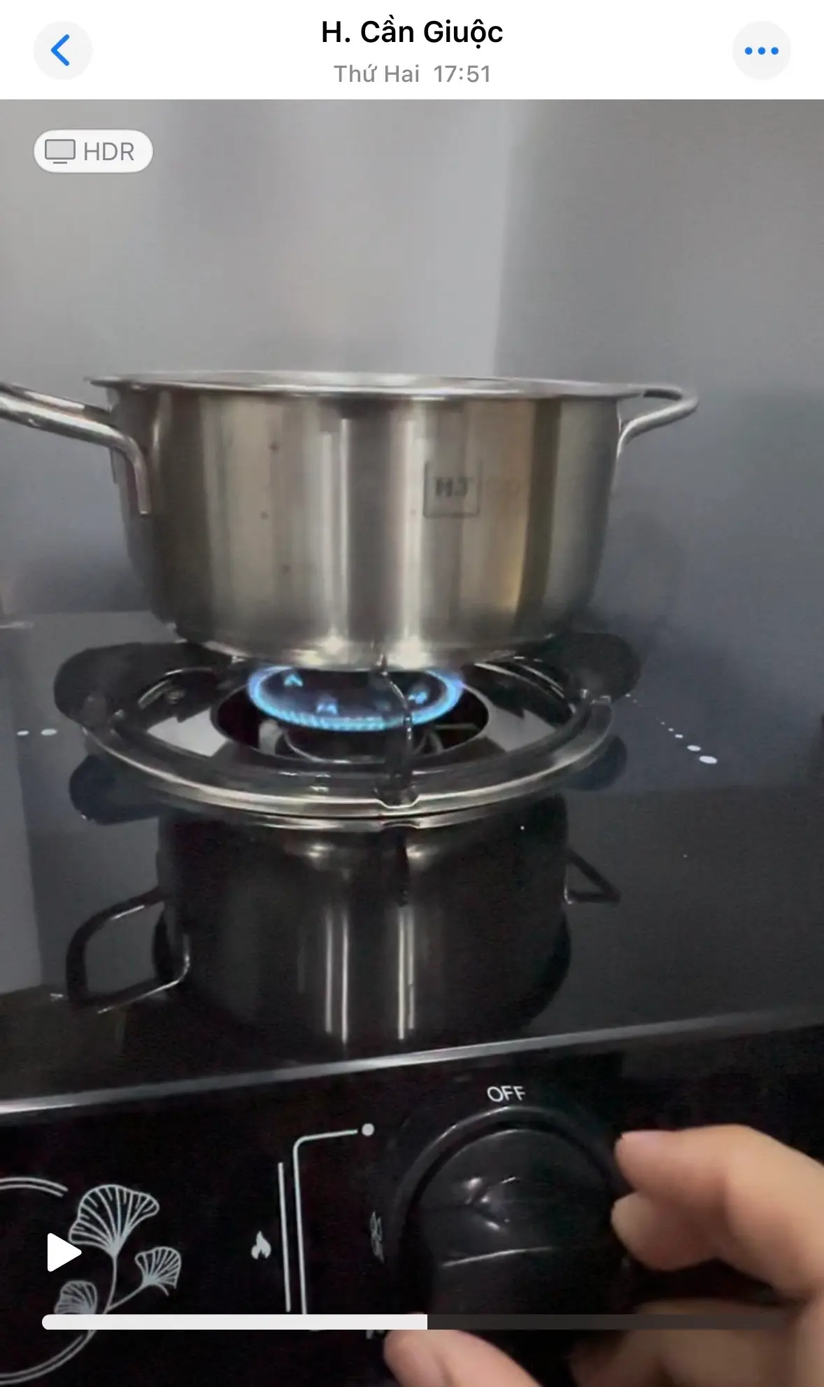 Khách hàng review Bếp ga đôi Kangaroo KG207G 5